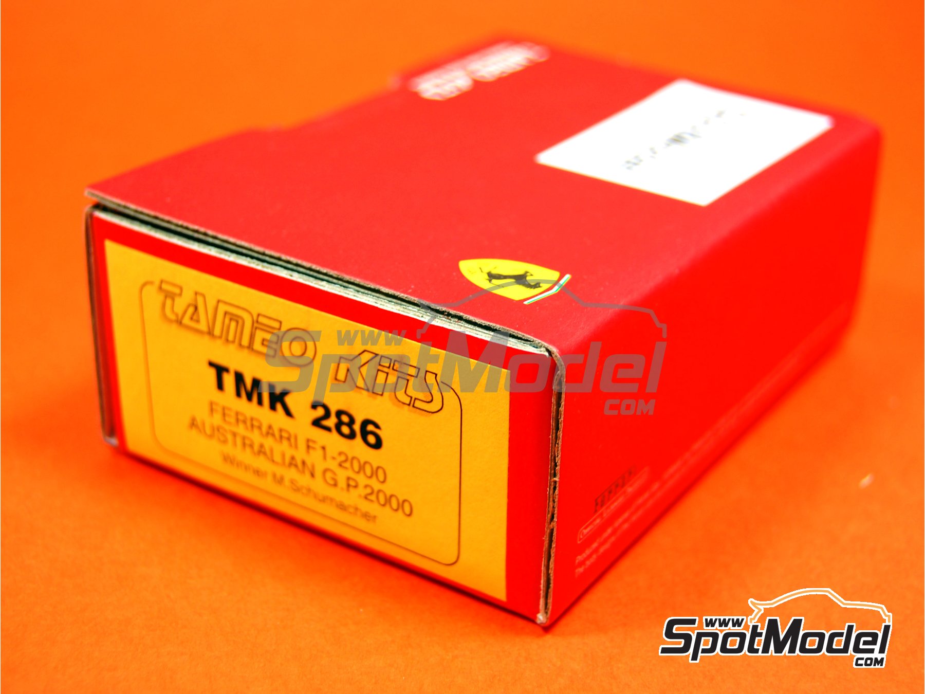 Ferrari F1 2000 Scuderia Ferrari Team sponsored by Marlboro - Australian  Formula 1 Grand Prix 2000. Car scale model kit in 1&frasl;43 scale manufactured by