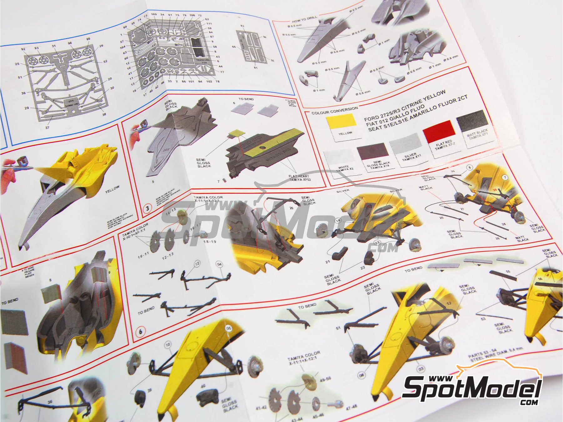 Image 16: Minardi Fondmetal M02 Equipo Minardi F1 patrocinado por Telefonica - Gran Premio de F&oacute;rmula 1 de Italia 2000 | Maqueta de coche en escala&nbsp;1/43 fabricado por Tameo Kits (ref.&nbsp;TMK292)