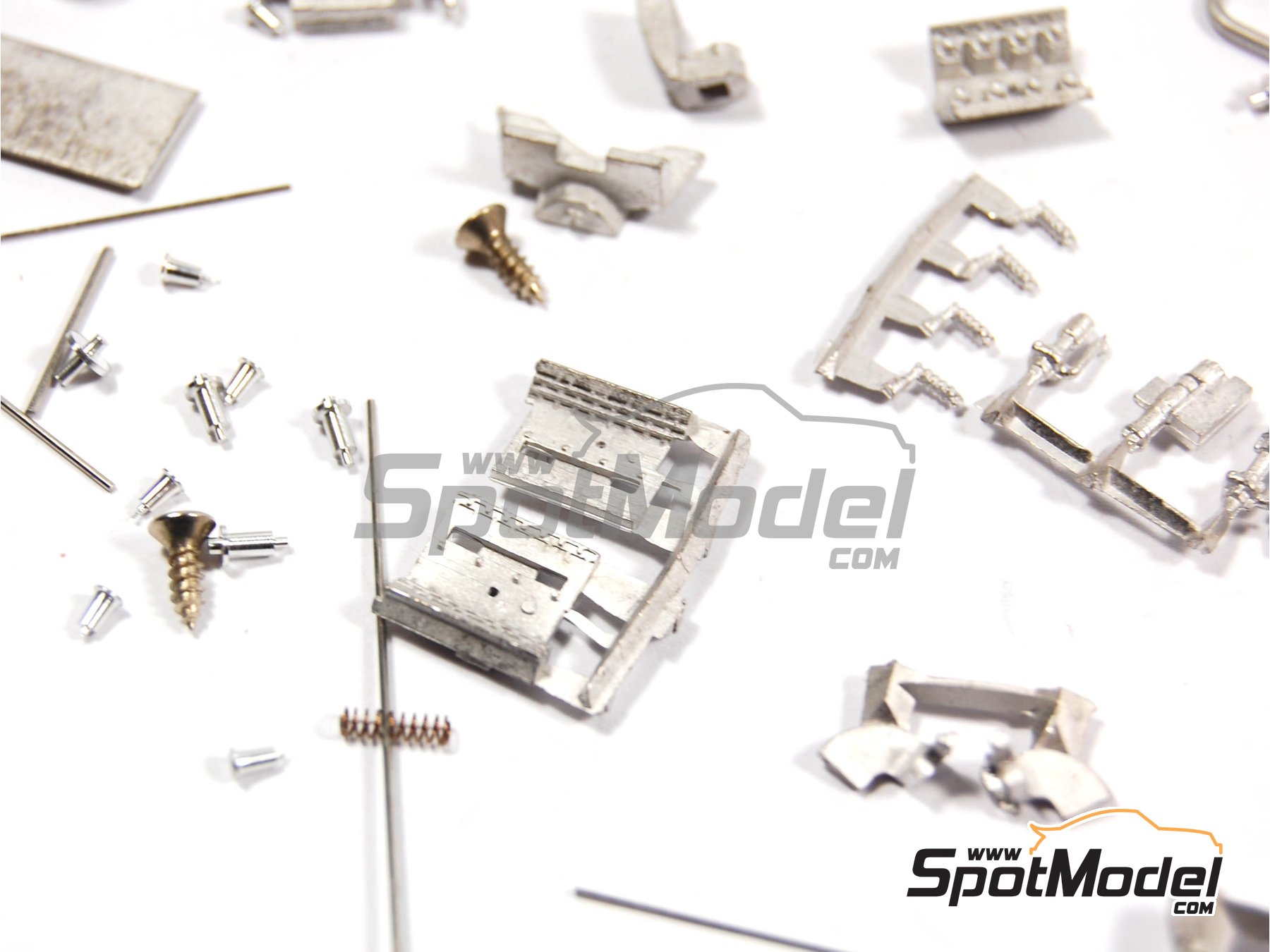 Image 10: Tyrrell Ford P34 Six Wheels seis ruedas Equipo Tyrrell Racing patrocinado por ELF - Gran Premio de Formula 1 de Holanda 1976 | Maqueta de coche en escala&nbsp;1/43 fabricado por Tameo Kits (ref.&nbsp;TMK299)