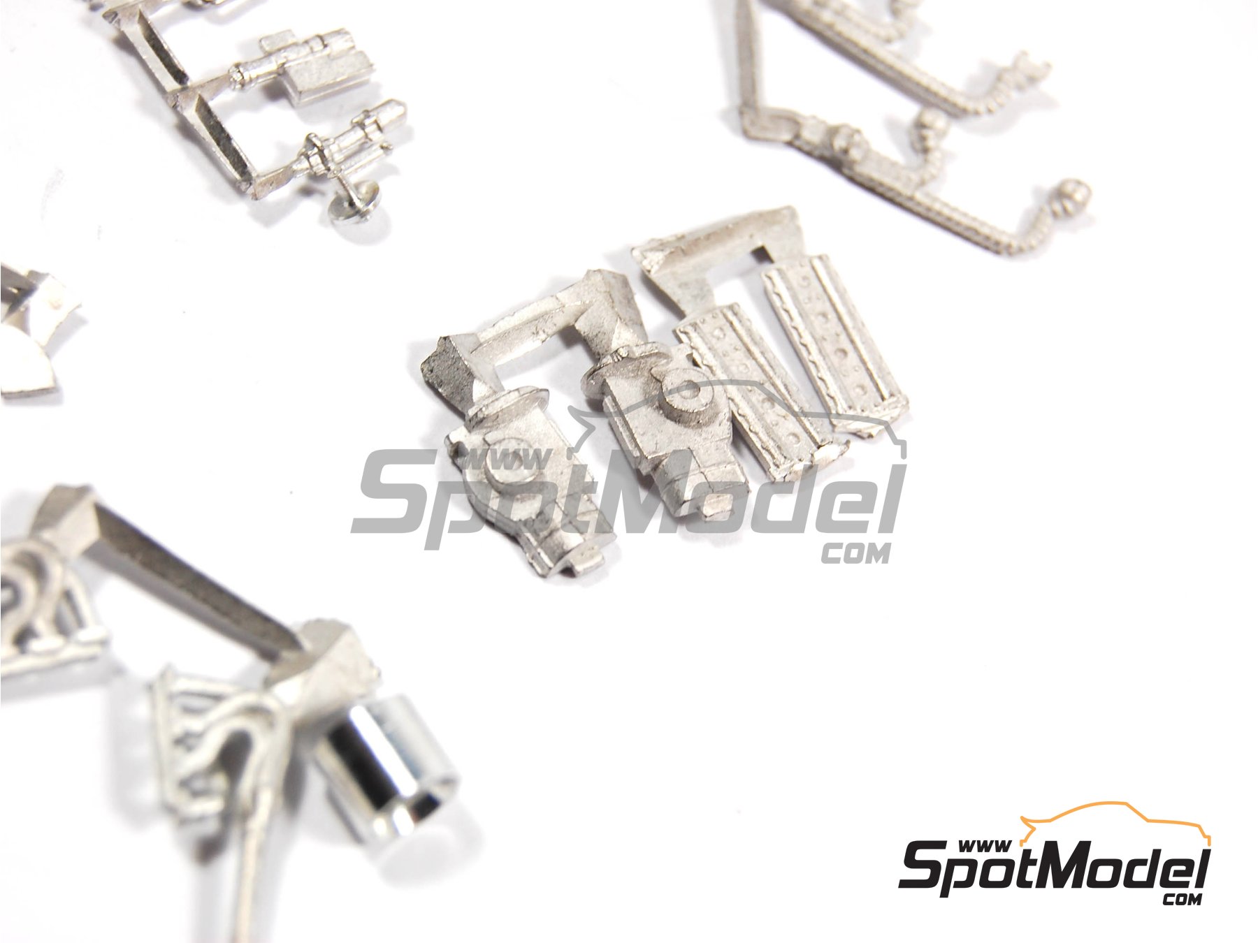 Image 11: Tyrrell Ford P34 Six Wheels seis ruedas Equipo Tyrrell Racing patrocinado por ELF - Gran Premio de Formula 1 de Holanda 1976 | Maqueta de coche en escala&nbsp;1/43 fabricado por Tameo Kits (ref.&nbsp;TMK299)