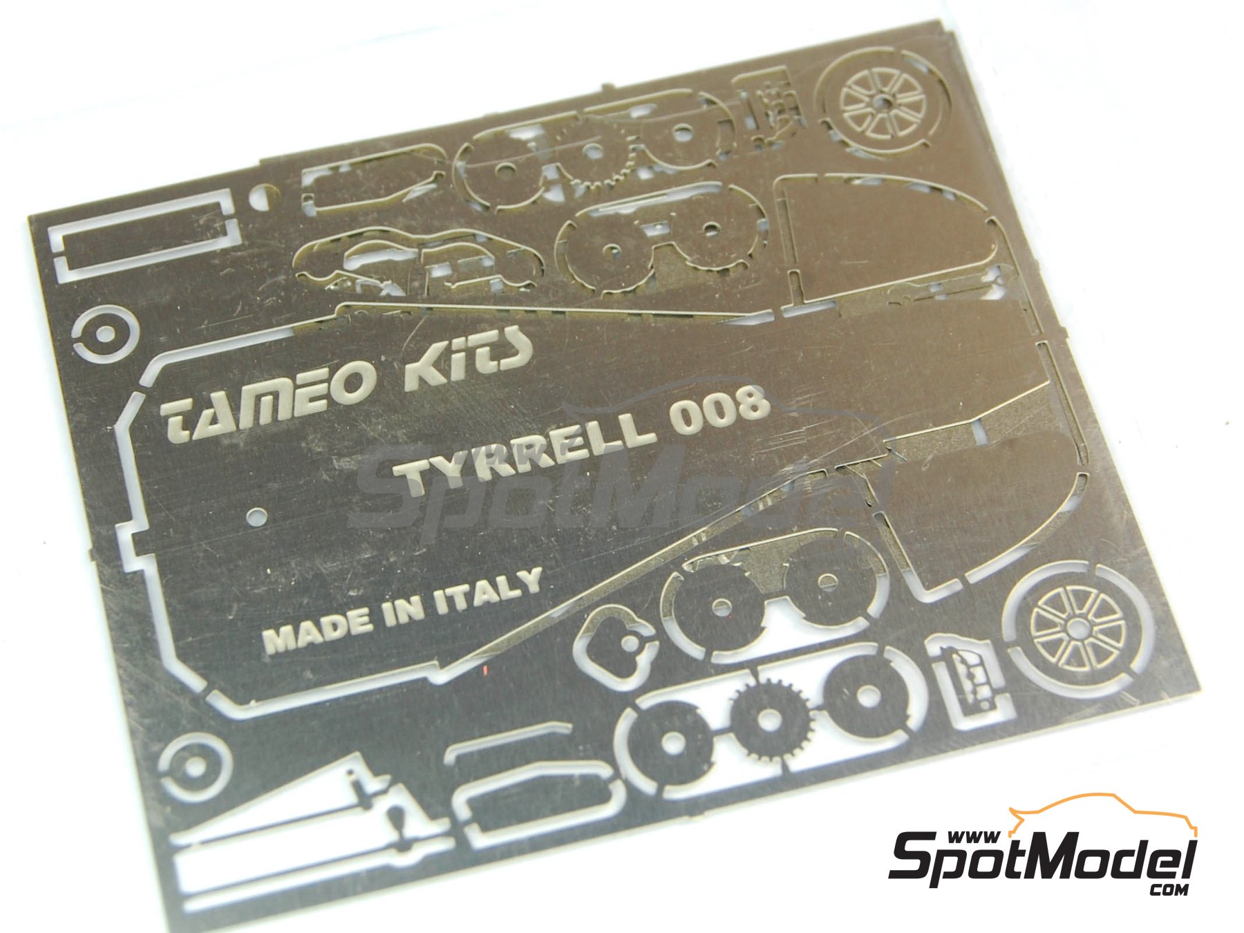 Image 9: Tyrrell Ford 008 Tyrrell Racing Team sponsored by ELF - Monaco Formula 1 Grand Prix 1978 | Car scale model kit in 1/43 scale manufactured by Tameo Kits (ref.&nbsp;TMK303)