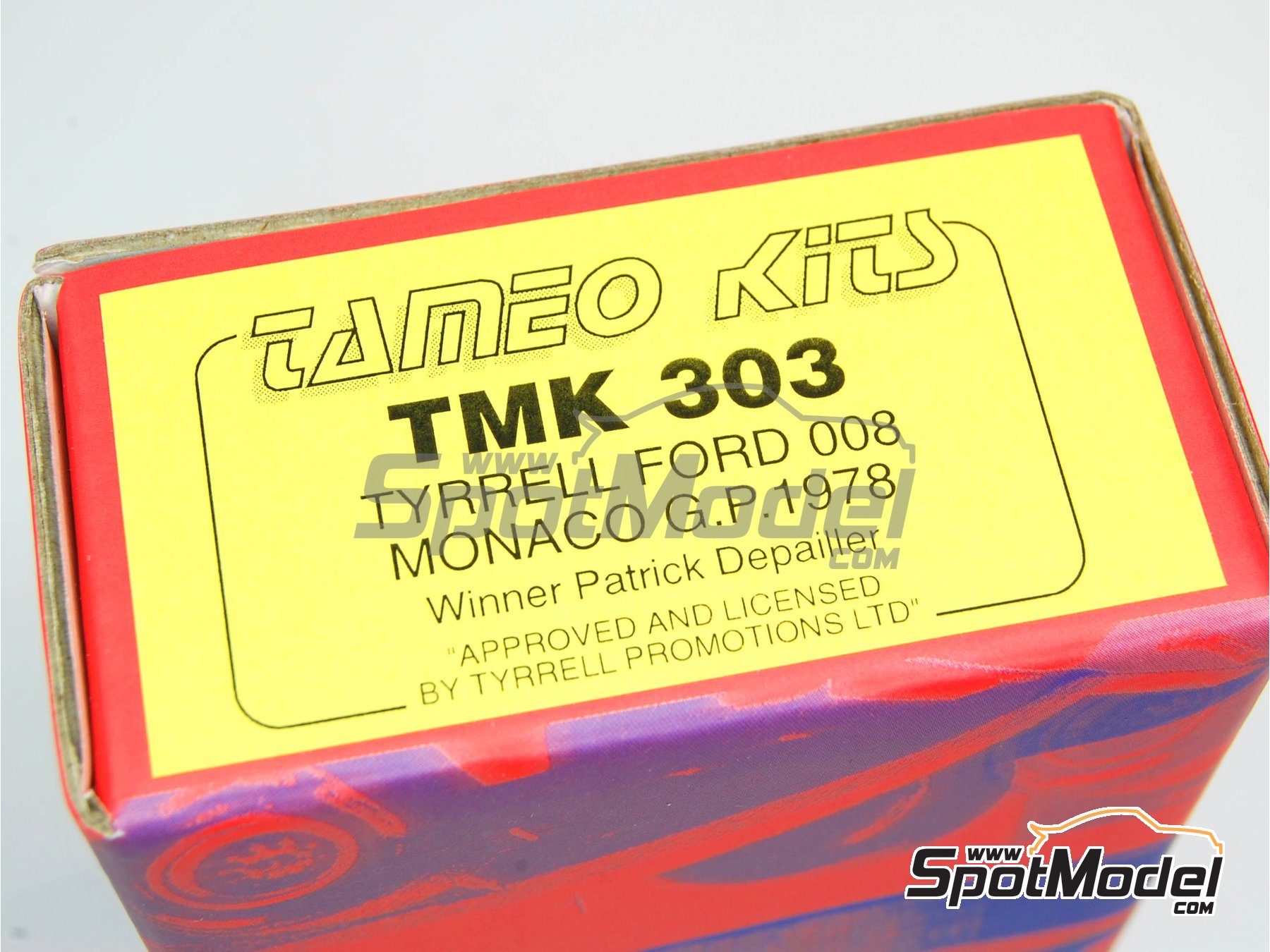 Image 11: Tyrrell Ford 008 Tyrrell Racing Team sponsored by ELF - Monaco Formula 1 Grand Prix 1978 | Car scale model kit in 1/43 scale manufactured by Tameo Kits (ref.&nbsp;TMK303)