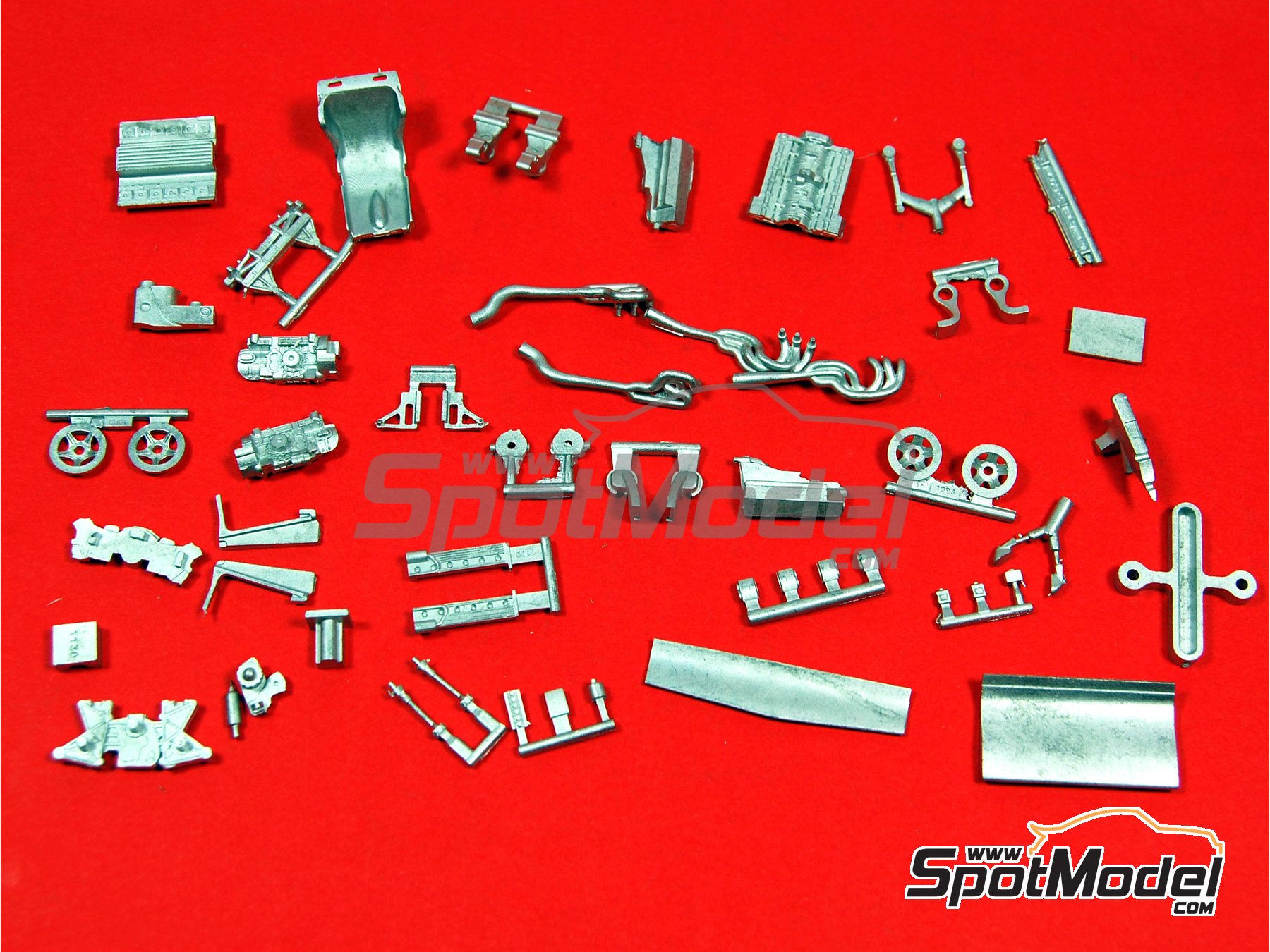 Image 11: Ferrari 312B3 sponsored by Agip - Argentine Formula 1 Grand Prix 1974 | Car scale model kit in 1/43 scale manufactured by Tameo Kits (ref.&nbsp;TMK372)