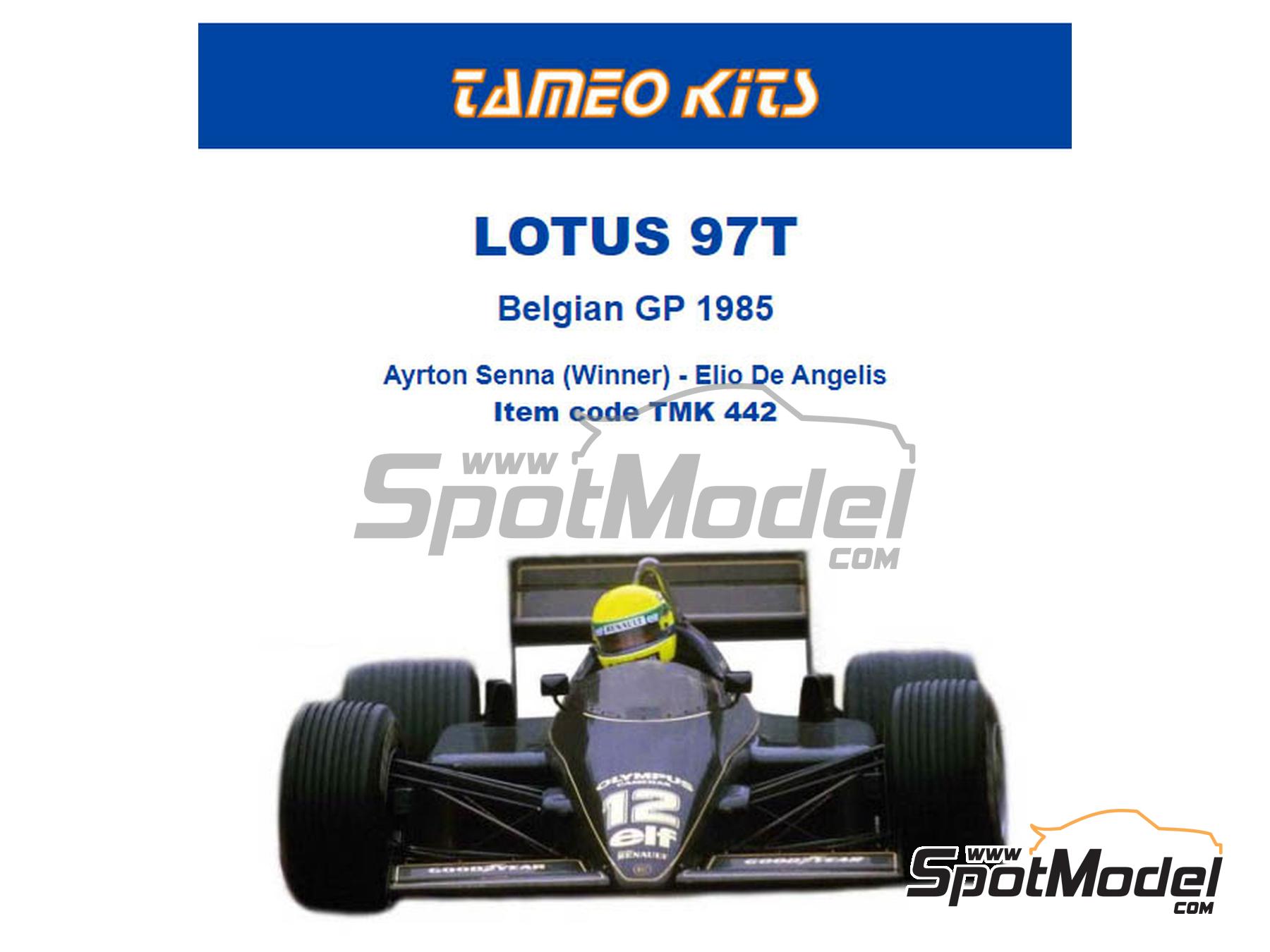 ayrton senna model car kit