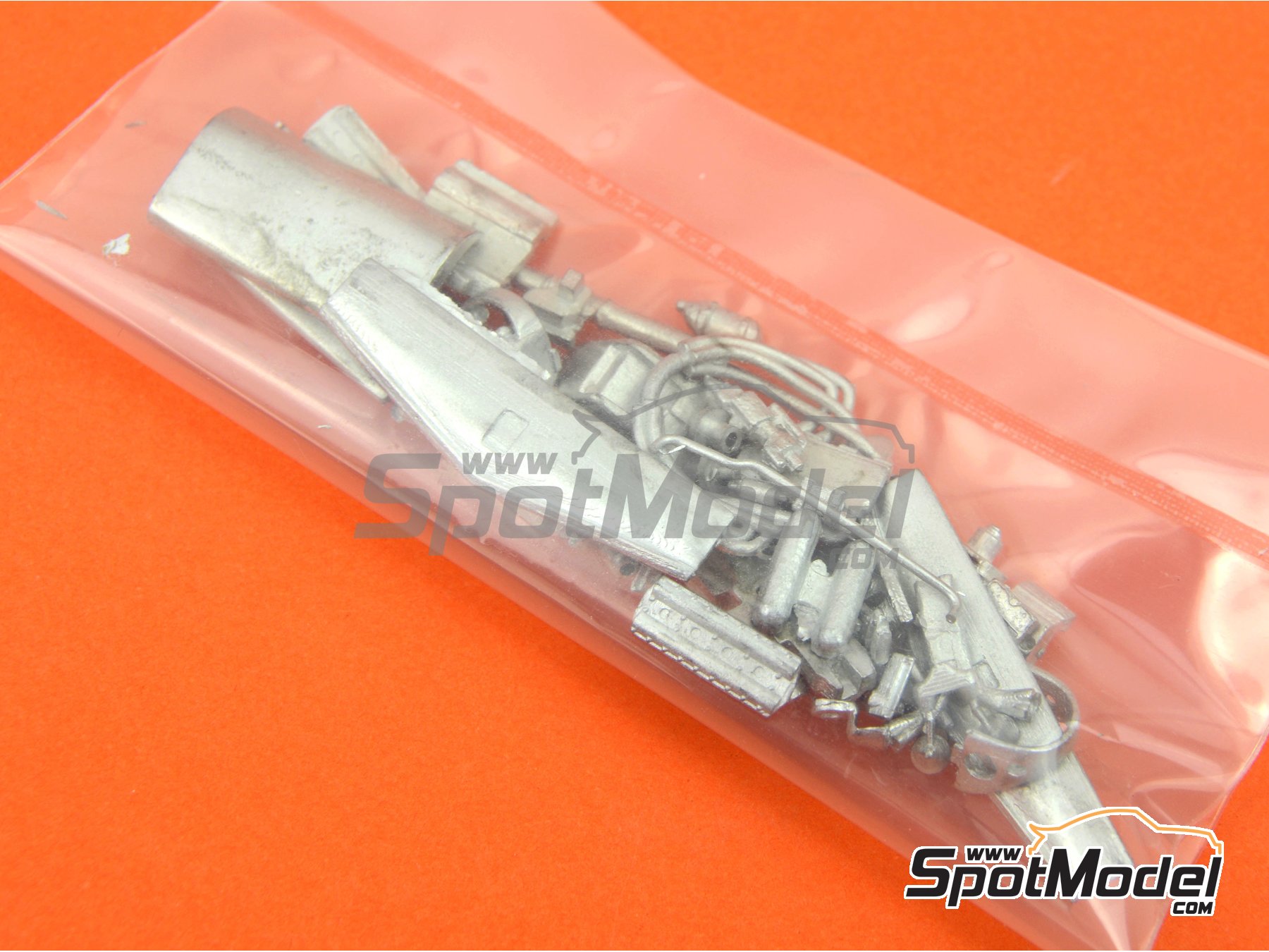 Image 3: Wolf Ford WR5/6 Walter Wolf Racing Team - German Formula 1 Grand Prix, Canadian Formula 1 Grand Prix 1978 | Car scale model kit in 1/43 scale manufactured by Tameo Kits (ref.&nbsp;TWU002, also TWU 002)