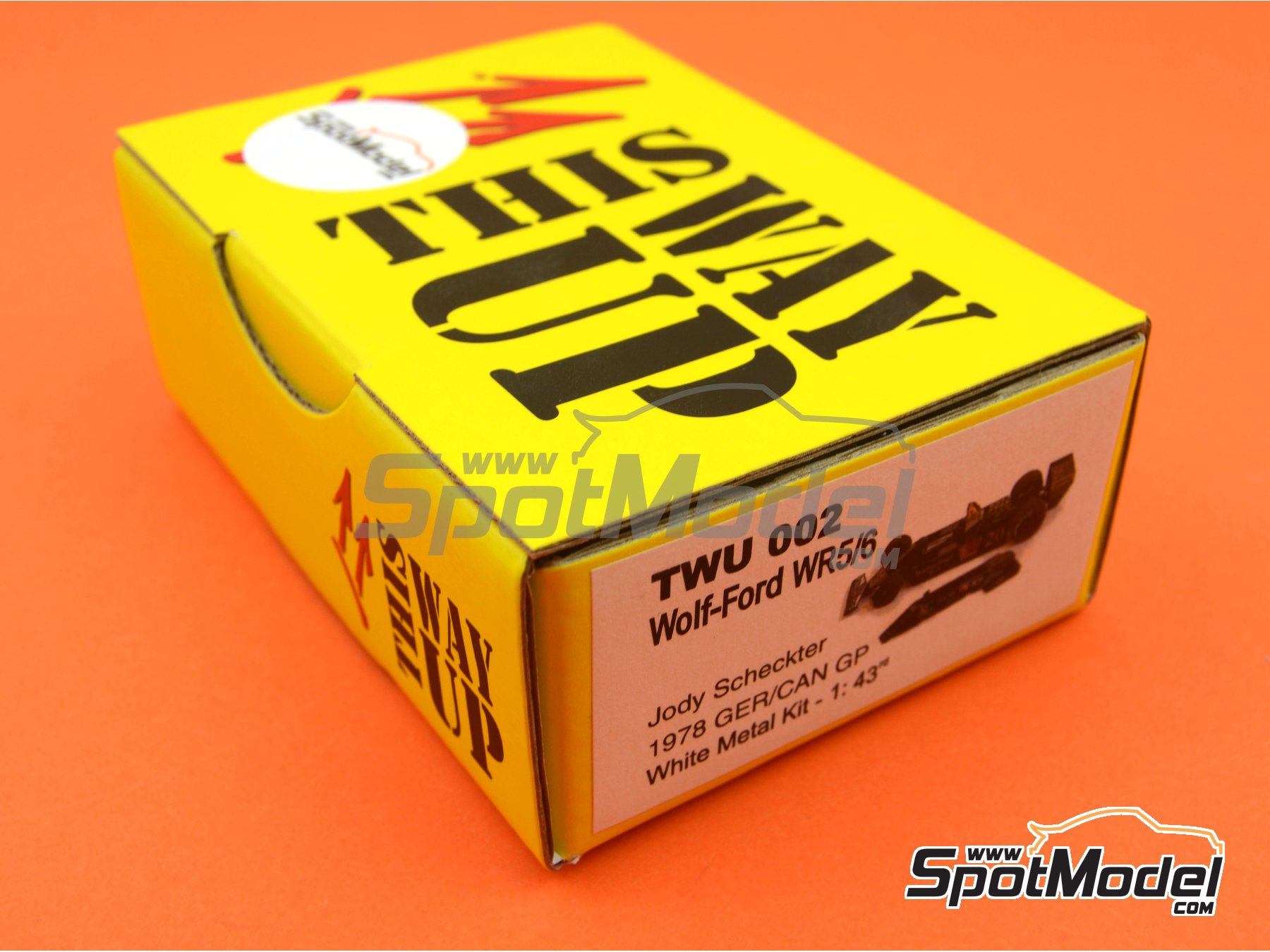 Image 11: Wolf Ford WR5/6 Walter Wolf Racing Team - German Formula 1 Grand Prix, Canadian Formula 1 Grand Prix 1978 | Car scale model kit in 1/43 scale manufactured by Tameo Kits (ref.&nbsp;TWU002, also TWU 002)