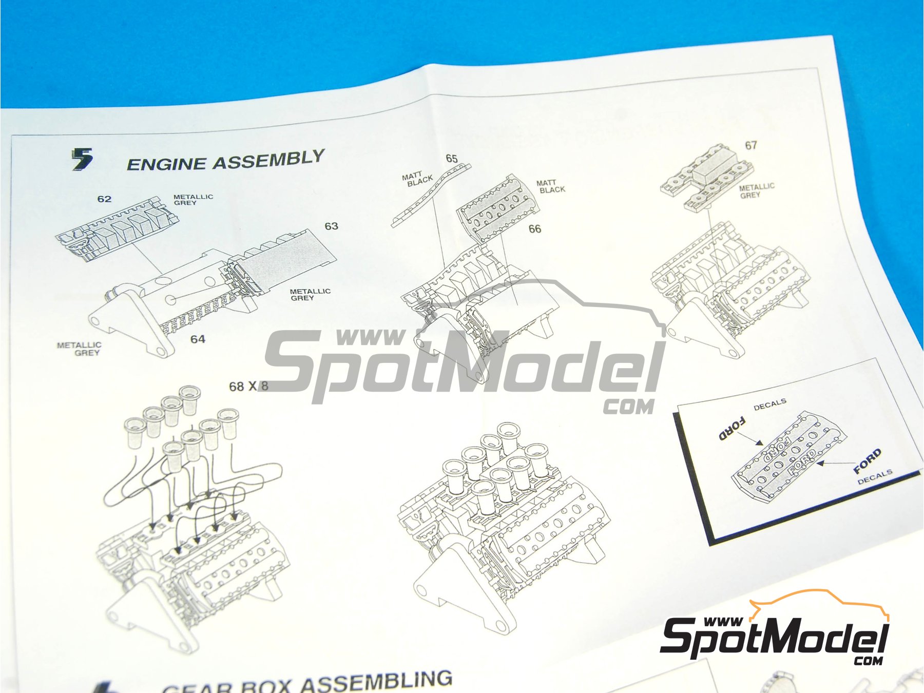 Image 12: Tyrrell Ford 006 Equipo Tyrrell Racing patrocinado por ELF - Gran Premio de F&oacute;rmula 1 de Italia 1973 | Maqueta de coche en escala&nbsp;1/43 fabricado por Tameo Kits (ref.&nbsp;WCT073)