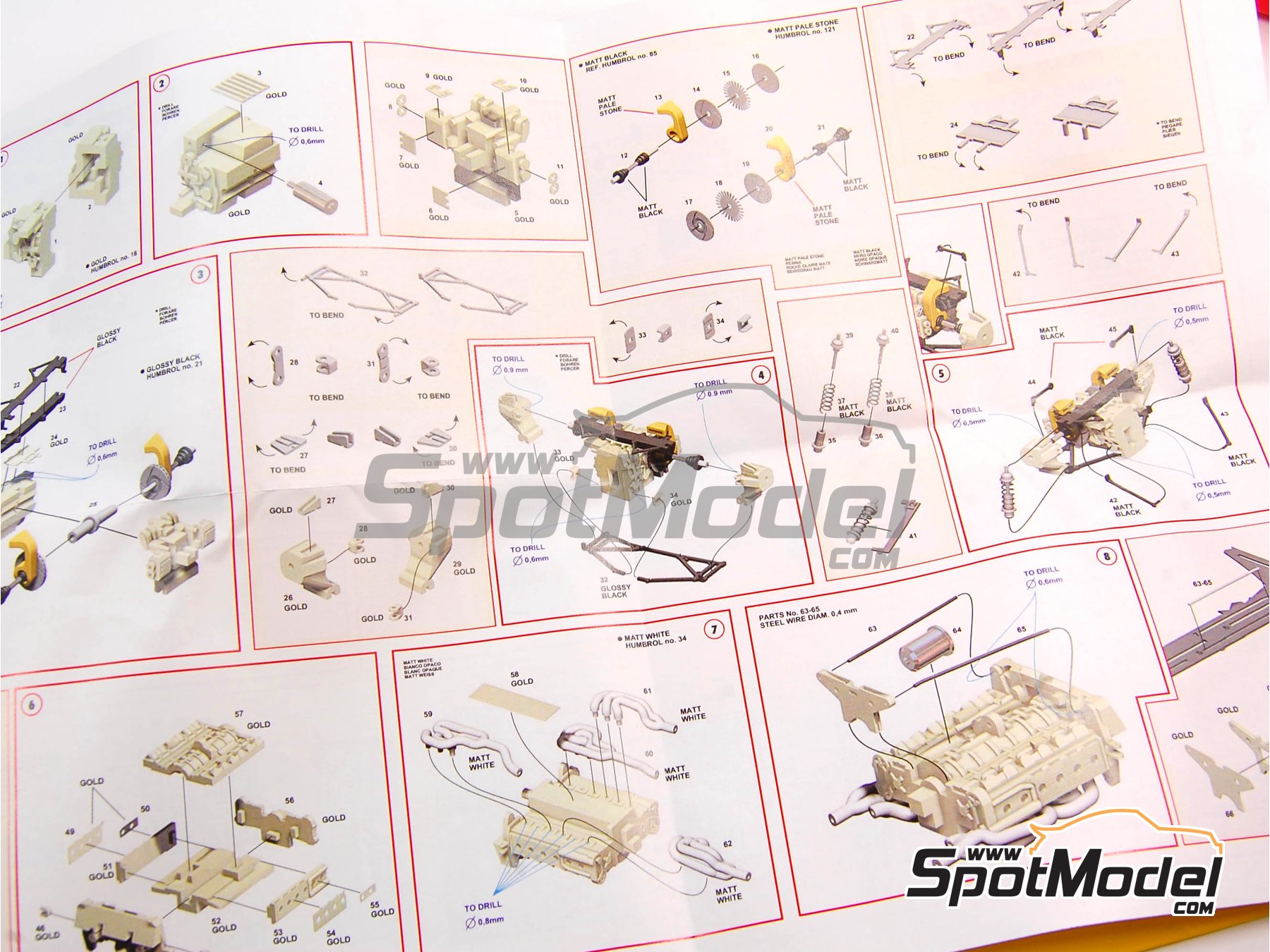 Image 2: Ferrari 312T Equipo Scuderia Ferrari patrocinado por Agip - Gran Premio de Formula 1 de M&oacute;naco 1975 | Maqueta de coche en escala&nbsp;1/43 fabricado por Tameo Kits (ref.&nbsp;WCT075)