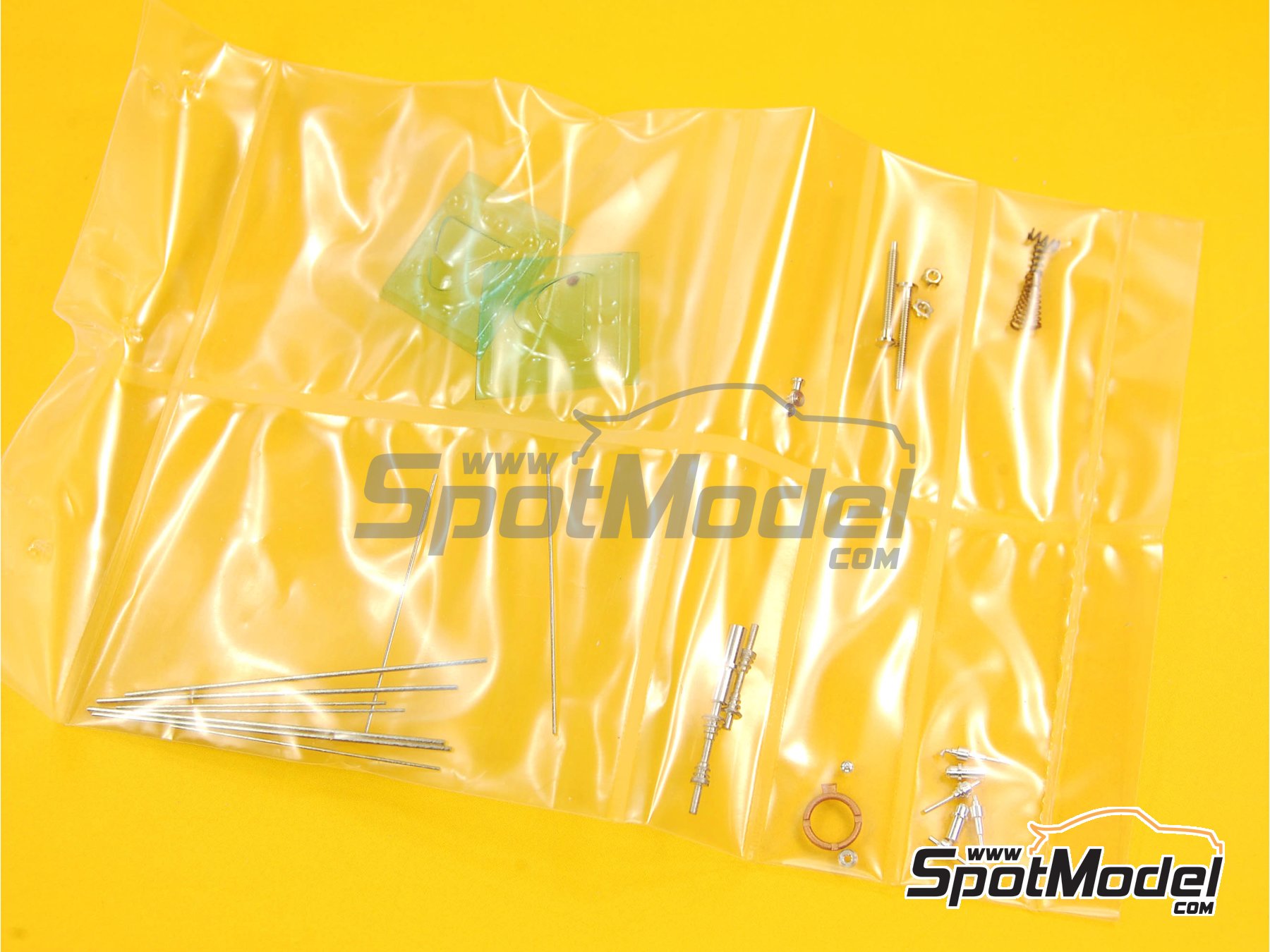 Image 6: Ferrari 312T Equipo Scuderia Ferrari patrocinado por Agip - Gran Premio de Formula 1 de M&oacute;naco 1975 | Maqueta de coche en escala&nbsp;1/43 fabricado por Tameo Kits (ref.&nbsp;WCT075)