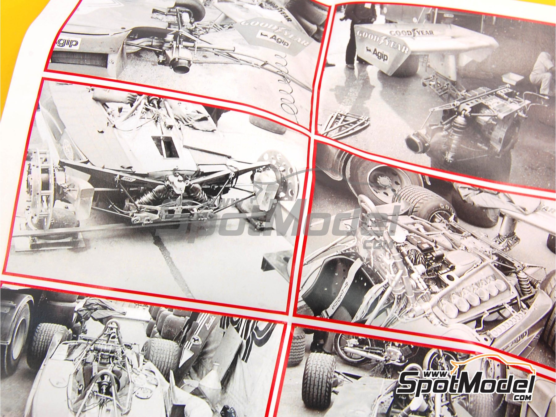 Image 10: Ferrari 312T2 Equipo Scuderia Ferrari patrocinado por Fiat - Gran Premio de F&oacute;rmula 1 de Alemania 1977 | Maqueta de coche en escala&nbsp;1/43 fabricado por Tameo Kits (ref.&nbsp;WCT077)