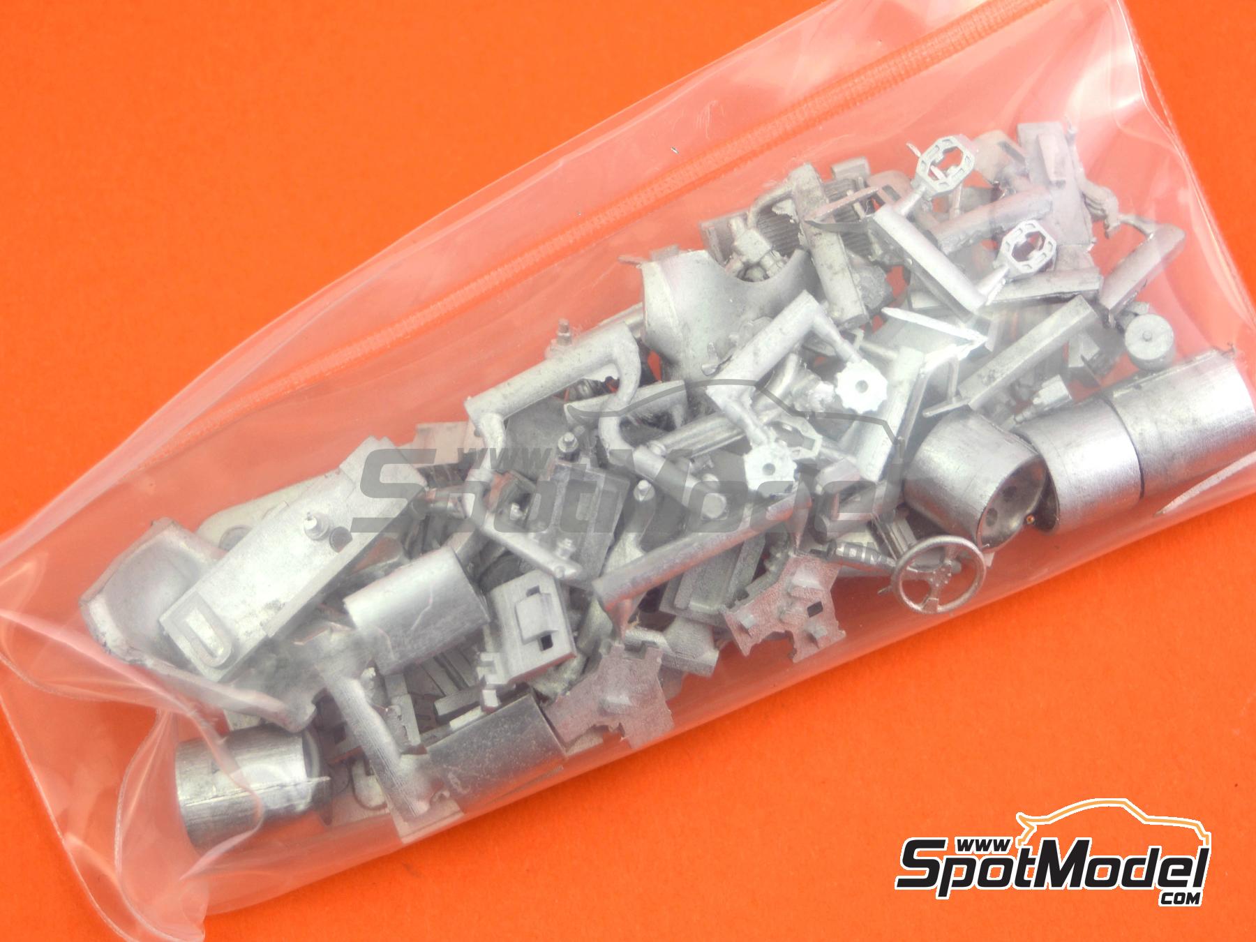 Image 5: McLaren TAG Porsche MP4/2B McLaren Racing Limited Team sponsored by Marlboro - Monaco Formula 1 Grand Prix 1985 | Car scale model kit in 1/43 scale manufactured by Tameo Kits (ref.&nbsp;WCT085)