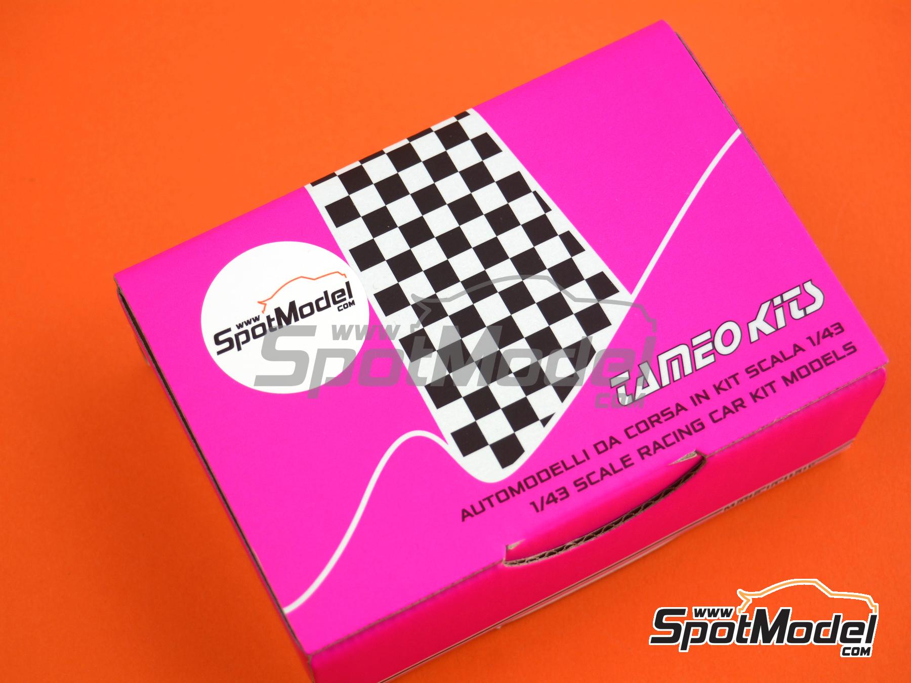 Image 11: McLaren TAG Porsche MP4/2B McLaren Racing Limited Team sponsored by Marlboro - Monaco Formula 1 Grand Prix 1985 | Car scale model kit in 1/43 scale manufactured by Tameo Kits (ref.&nbsp;WCT085)