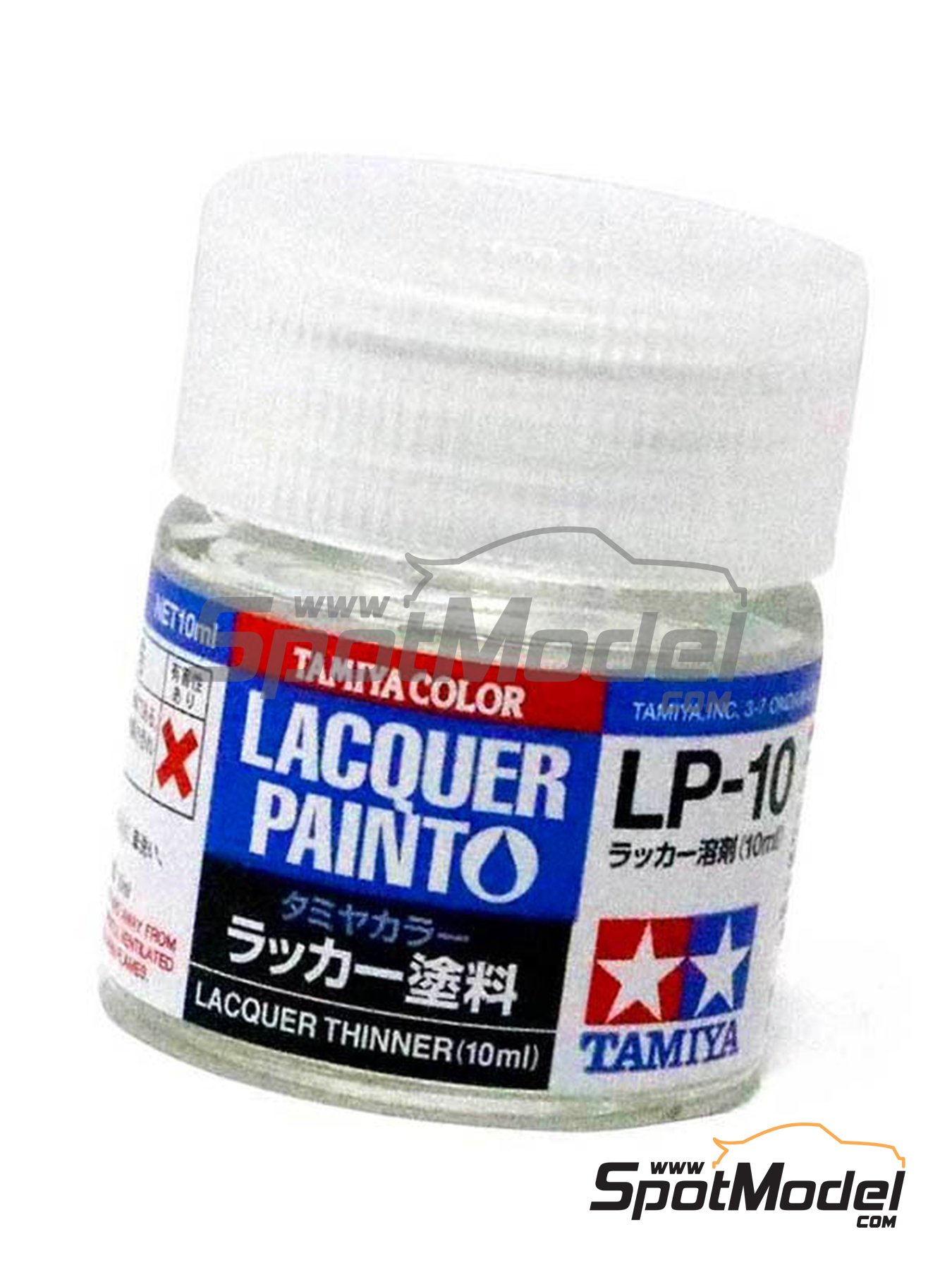 Tamiya 82110: Lacquer paint Thinner LP-10 1 x 10ml for Tamiya