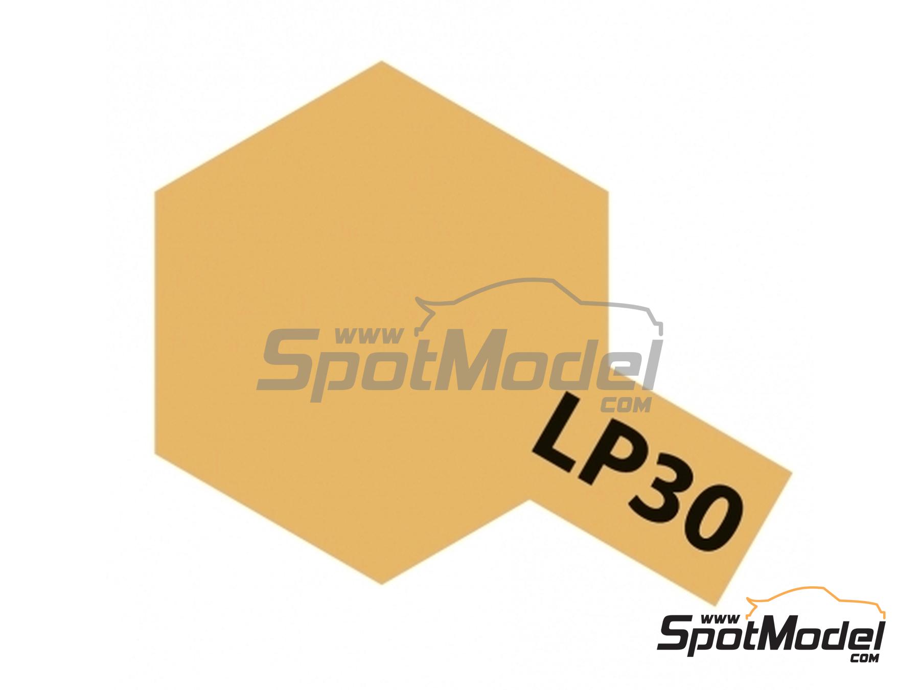 Image 1: Light Sand LP-30 - 1 x 10ml | Lacquer paint manufactured by Tamiya (ref.&nbsp;LP-30, also 45206412, 82130 and TAM82130)