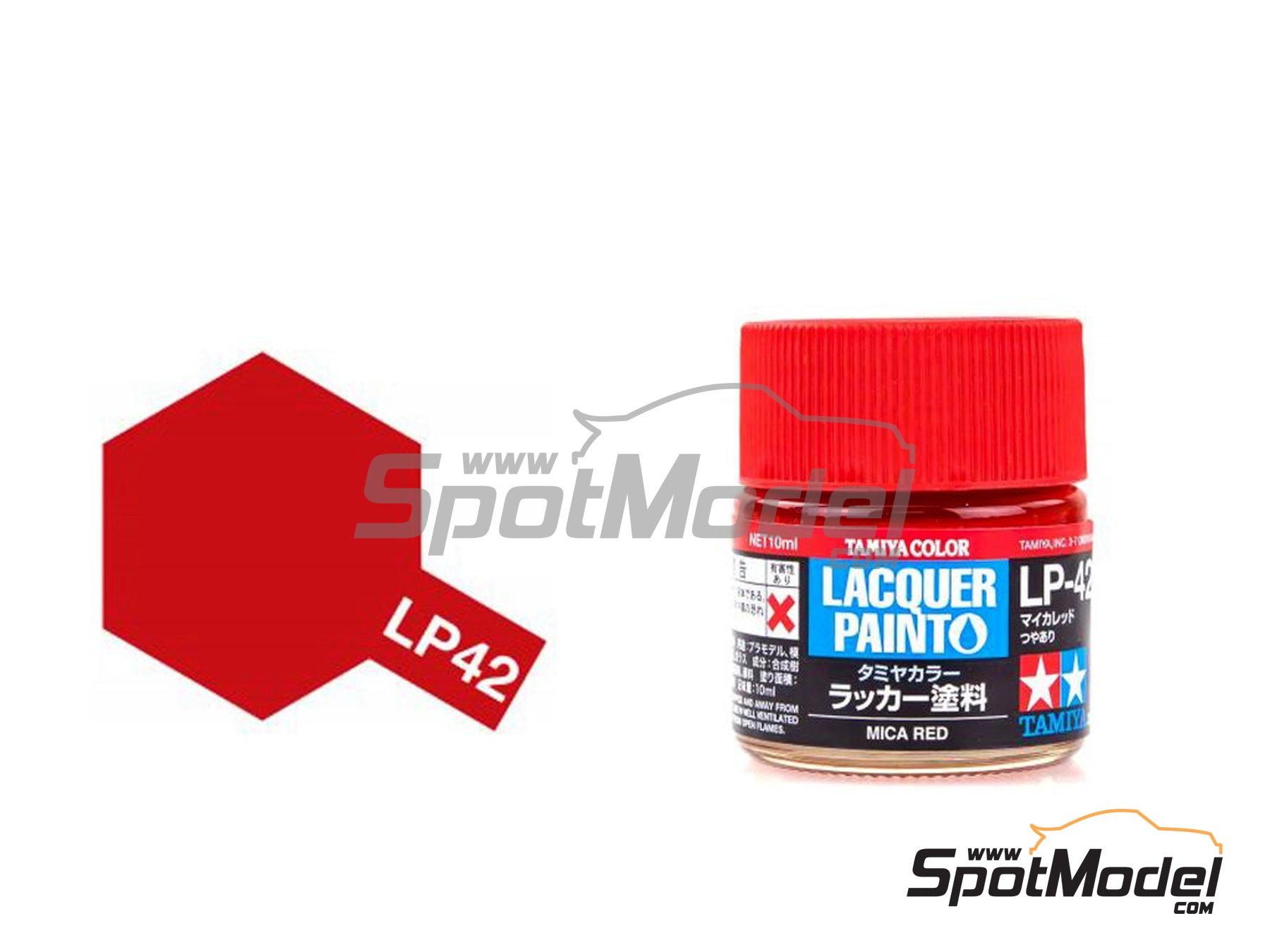 Tamiya: Lacquer paint Mica red LP-42 1 x 10ml (ref. LP-42) | SpotModel
