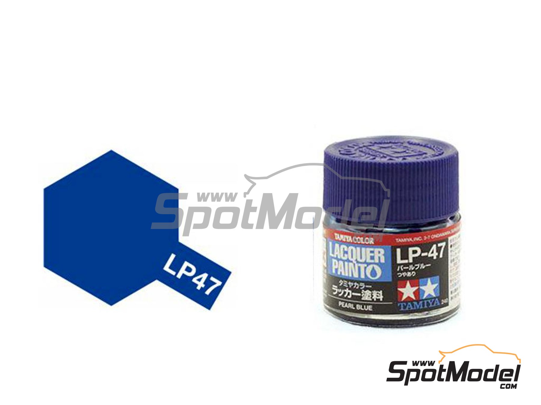 Tamiya 82147 Lacquer Paint Pearl Blue Lp 47 1 X 10ml Ref Lp 47