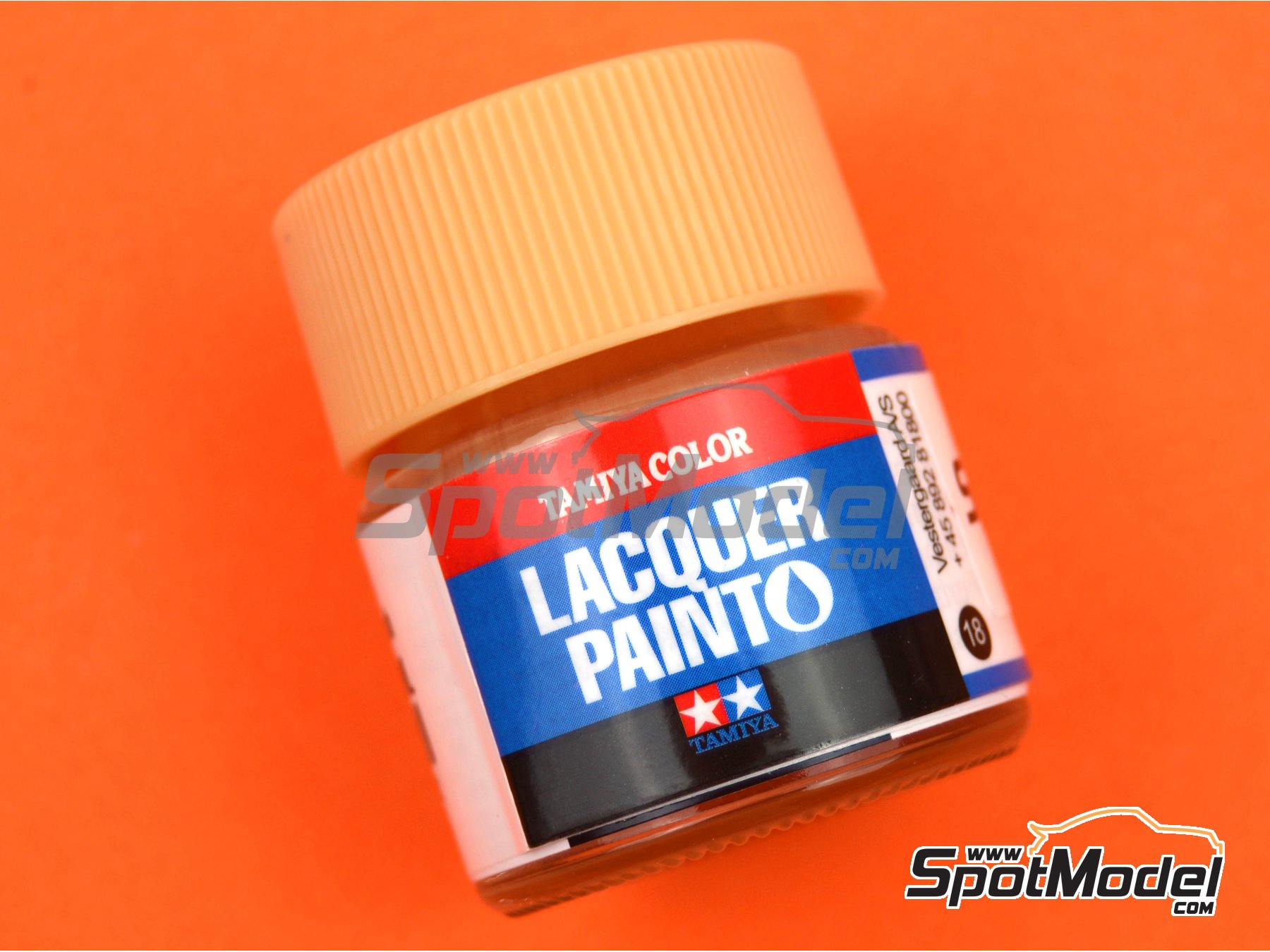 Image 1: Color carne LP-66 Flat flesh - 1 x 10ml | Pintura laca fabricado por Tamiya (ref.&nbsp;LP-66, tambien 45210112, 82166 y TAM82166)