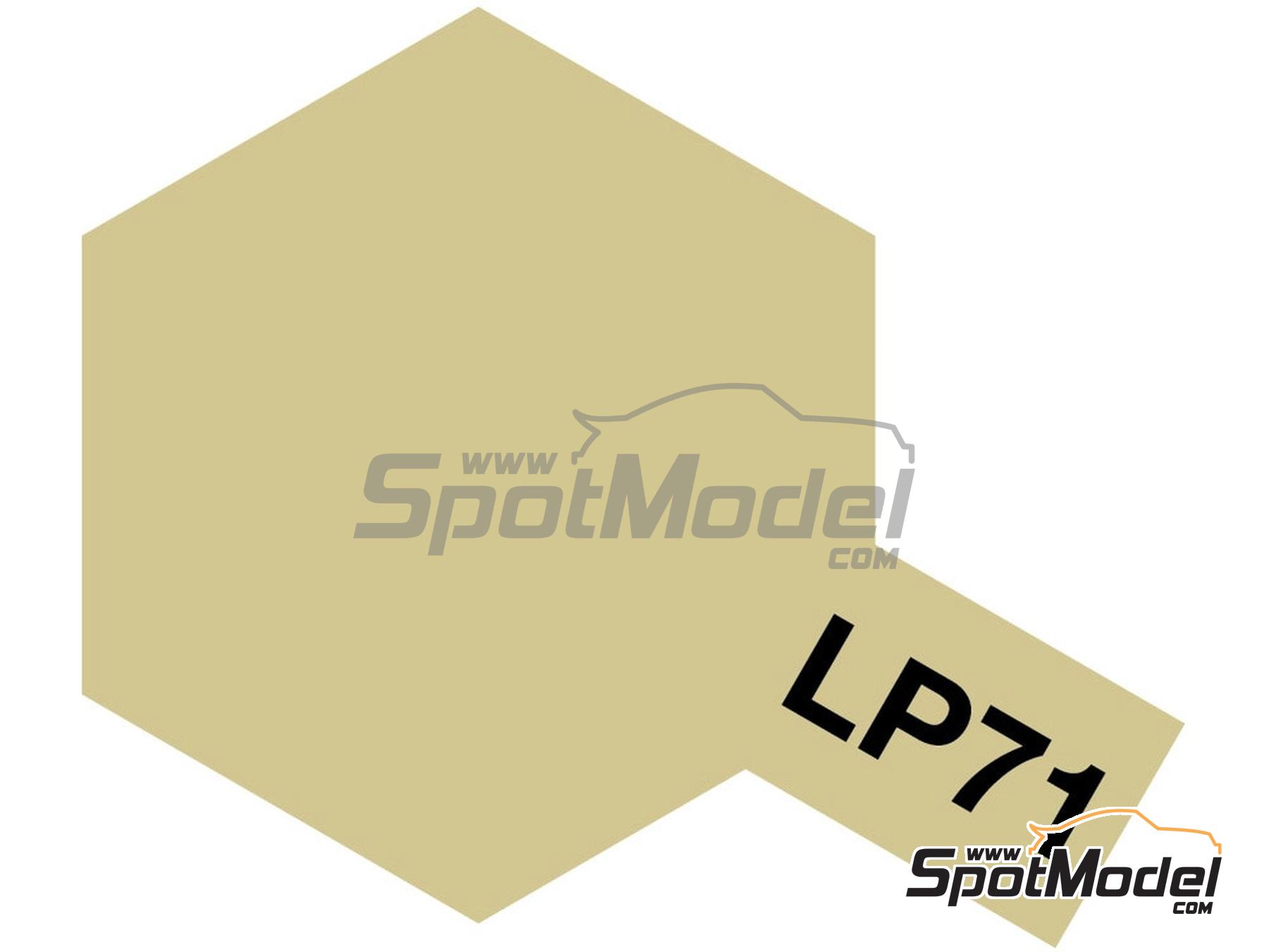 Image 1: Champagne Gold - 1 x 10ml | Lacquer paint manufactured by Tamiya (ref.&nbsp;LP-71, also 45210167, 82171 and TAM82171)