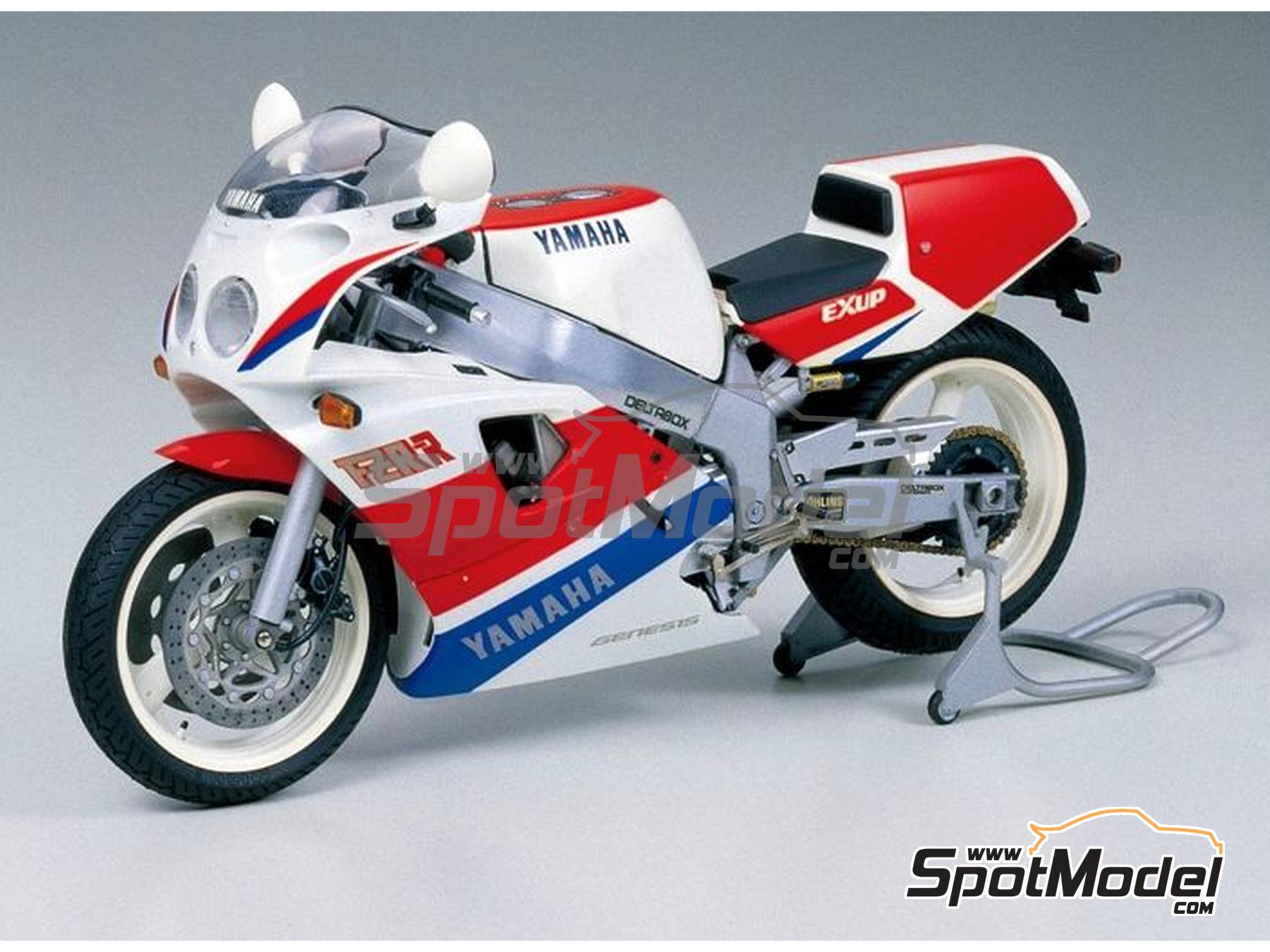 Image 1: Yamaha FZR 750R OW01 | Maqueta de moto en escala&nbsp;1/12 fabricado por Tamiya (ref.&nbsp;TAM14058, tambien 4950344082643 y 14058)