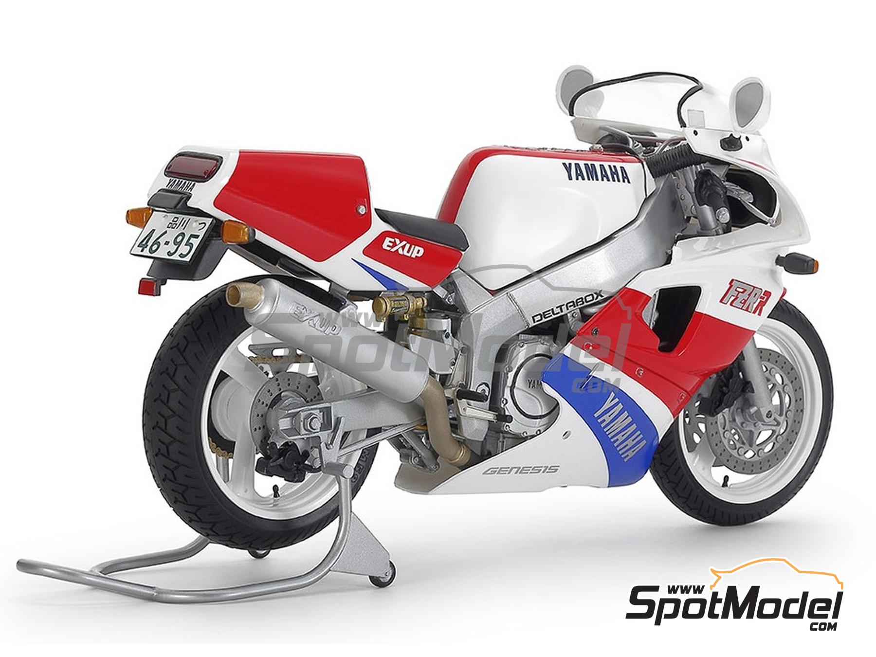 Image 3: Yamaha FZR 750R OW01 | Maqueta de moto en escala&nbsp;1/12 fabricado por Tamiya (ref.&nbsp;TAM14058, tambien 4950344082643 y 14058)