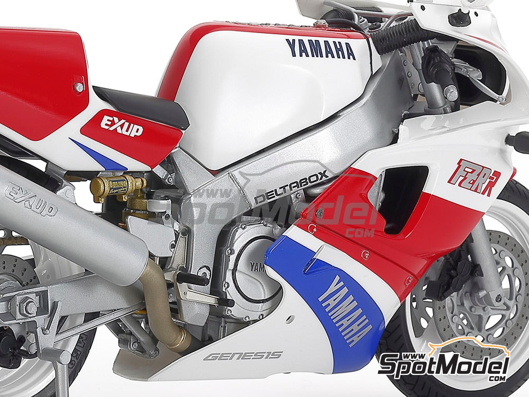 Image 5: Yamaha FZR 750R OW01 | Maqueta de moto en escala&nbsp;1/12 fabricado por Tamiya (ref.&nbsp;TAM14058, tambien 4950344082643 y 14058)