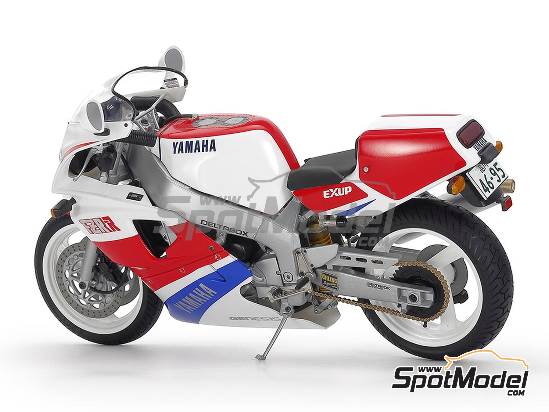 Image 6: Yamaha FZR 750R OW01 | Maqueta de moto en escala&nbsp;1/12 fabricado por Tamiya (ref.&nbsp;TAM14058, tambien 4950344082643 y 14058)
