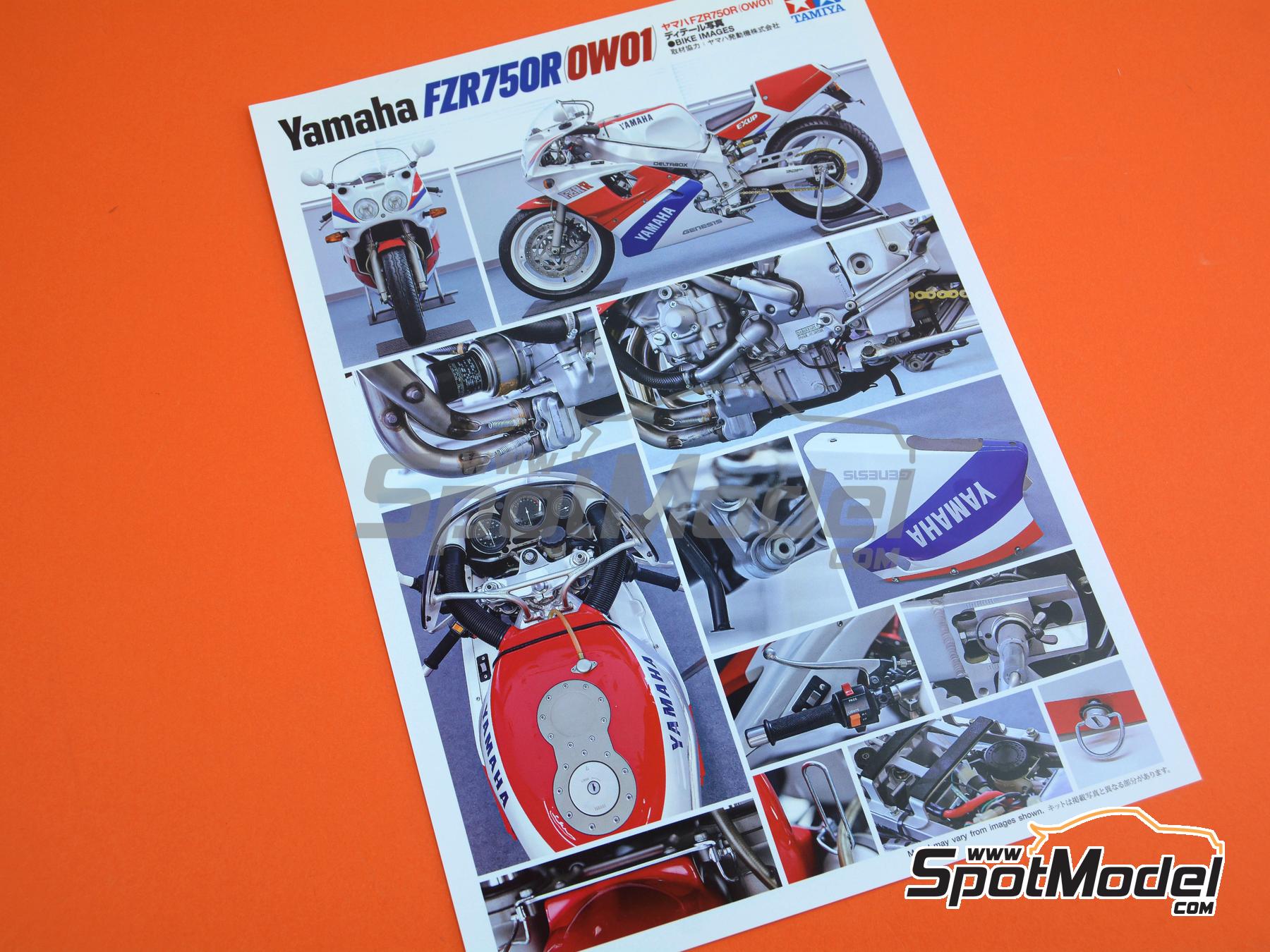 Tamiya 14058: Motorbike scale model kit 1/12 scale - Yamaha