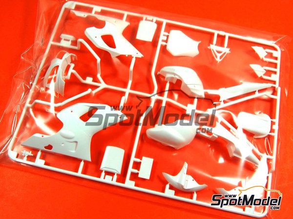 Image 5: Yamaha YZF-R1 Exup Deltabox II | Motorbike scale model kit in 1/12 scale manufactured by Tamiya (ref. TAM14073, also 4950344995073 and 14073)