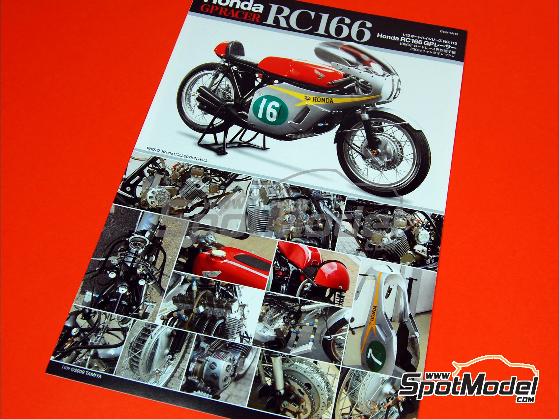 Tamiya 1/12 Motorcycle Series Honda Rc166 GP Racer 113 for sale online 