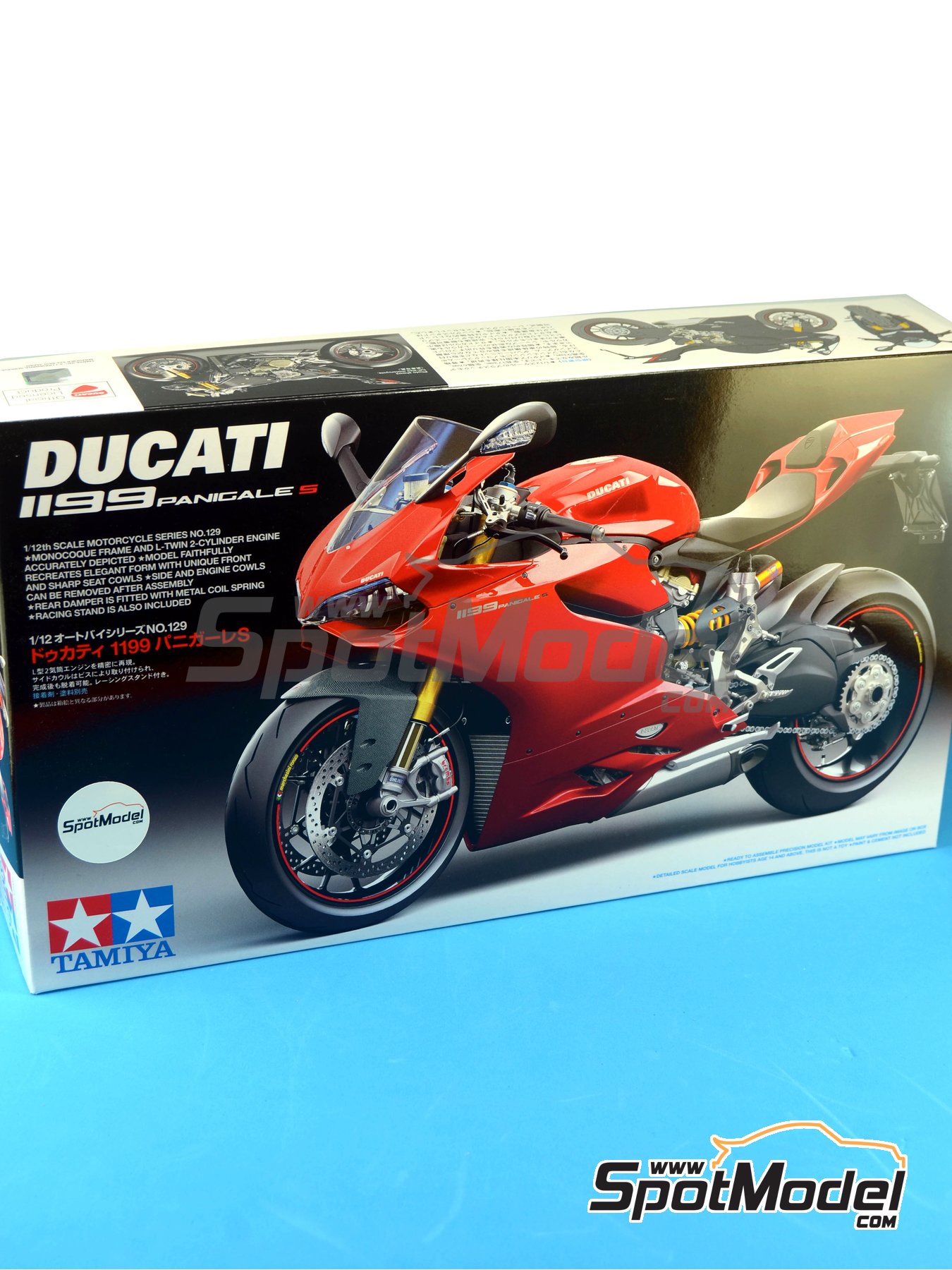 Tamiya 1/12 Ducati 1199 Panigale S Motorcycle Tam14129 for sale online 