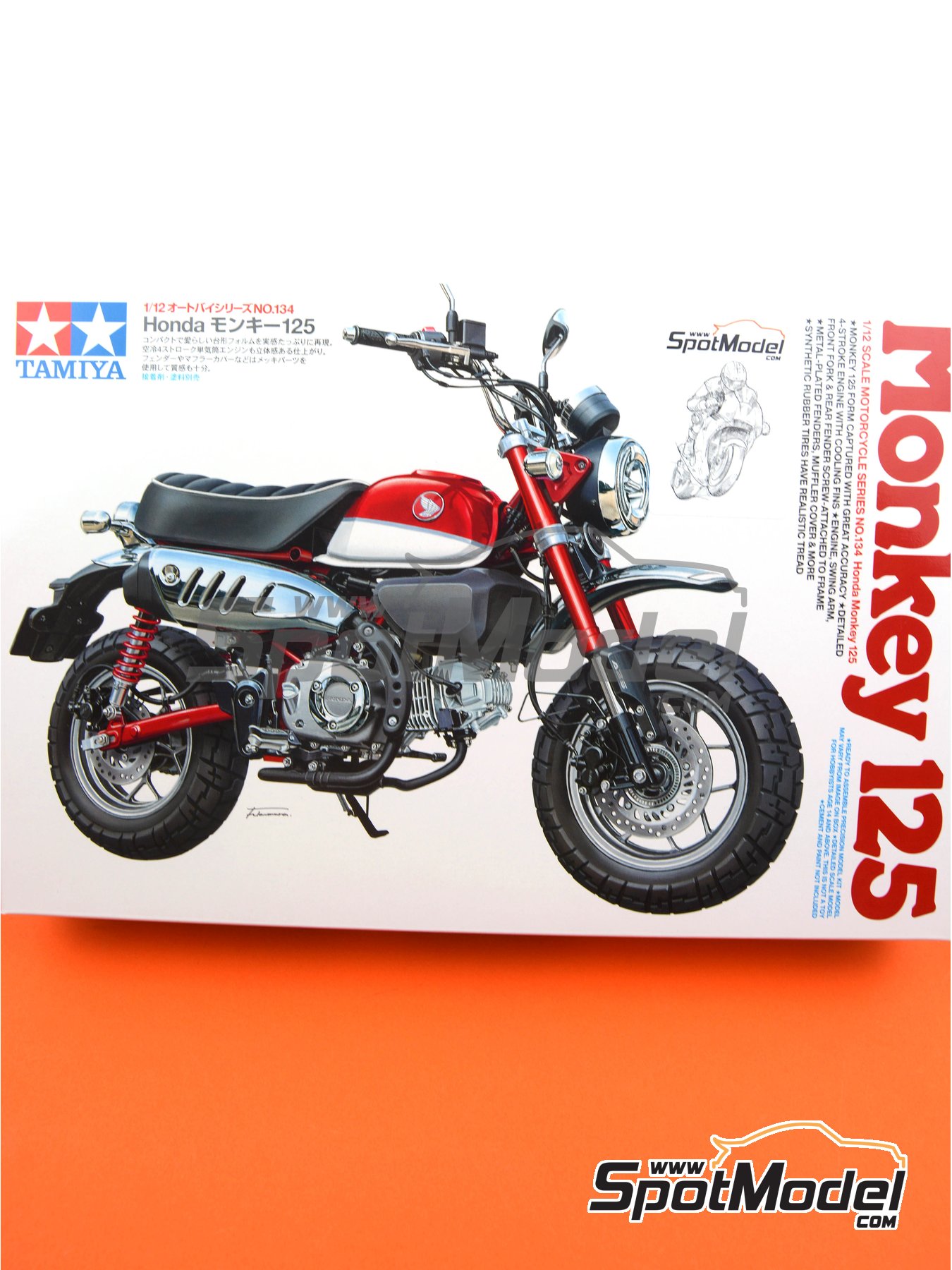 Tamiya 14134 Honda Monkey 125-1:12 