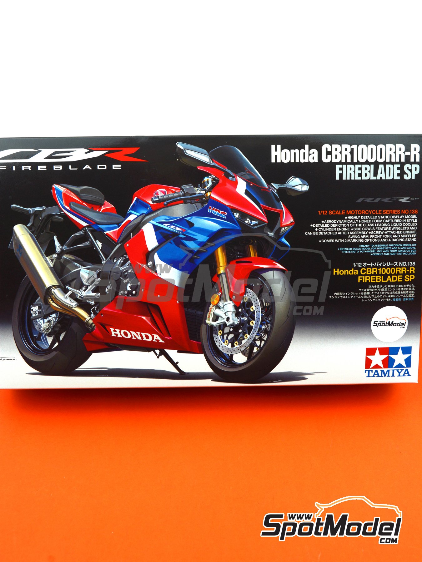 Tamiya 14138 1/12 Honda Motorcycle for sale online 