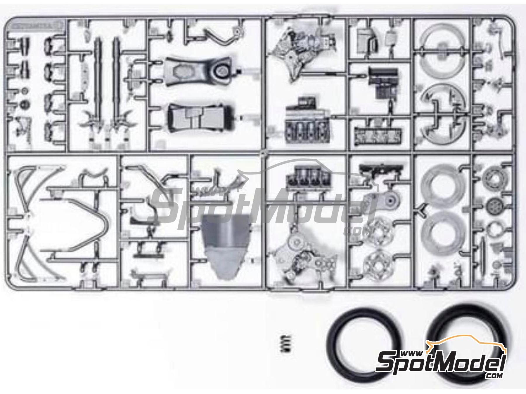 Maquette moto Suzuki Ecstar GSX-RR '20 - Tamiya 14139 - 1/12