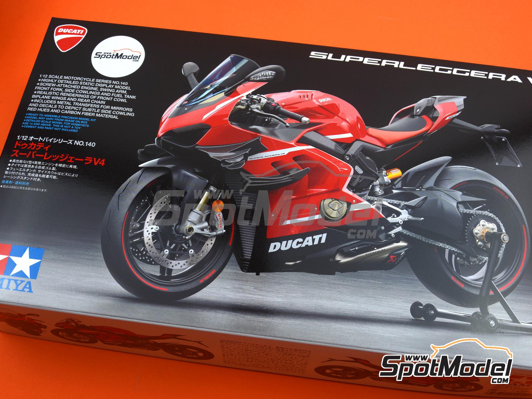 Tamiya 14140 - Maquette moto Ducati Super Leggera 1/12