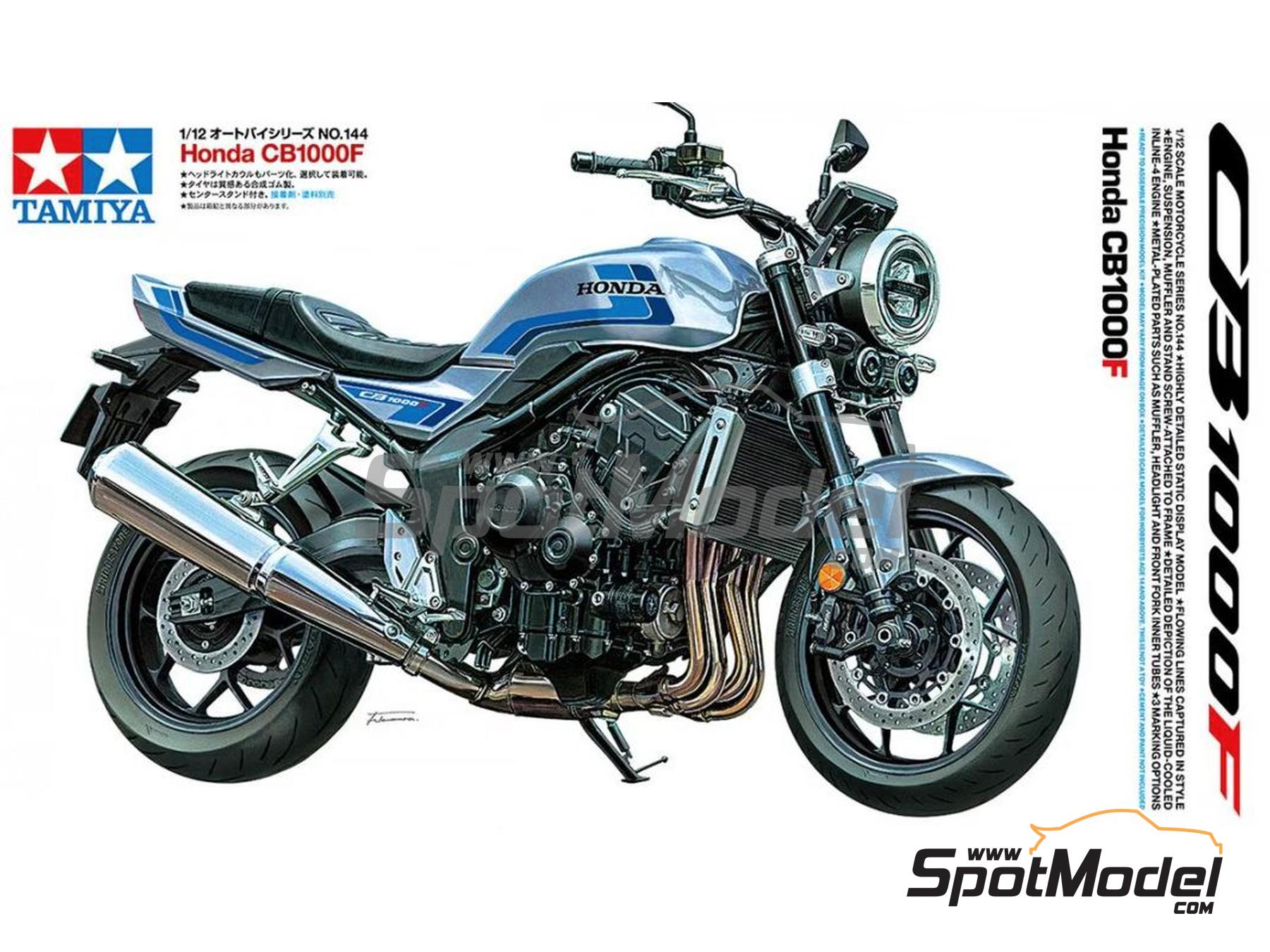 Image 1: Honda CB1000F | Motorbike scale model kit in 1/12 scale manufactured by Tamiya (ref.&nbsp;TAM14144, also 14144)