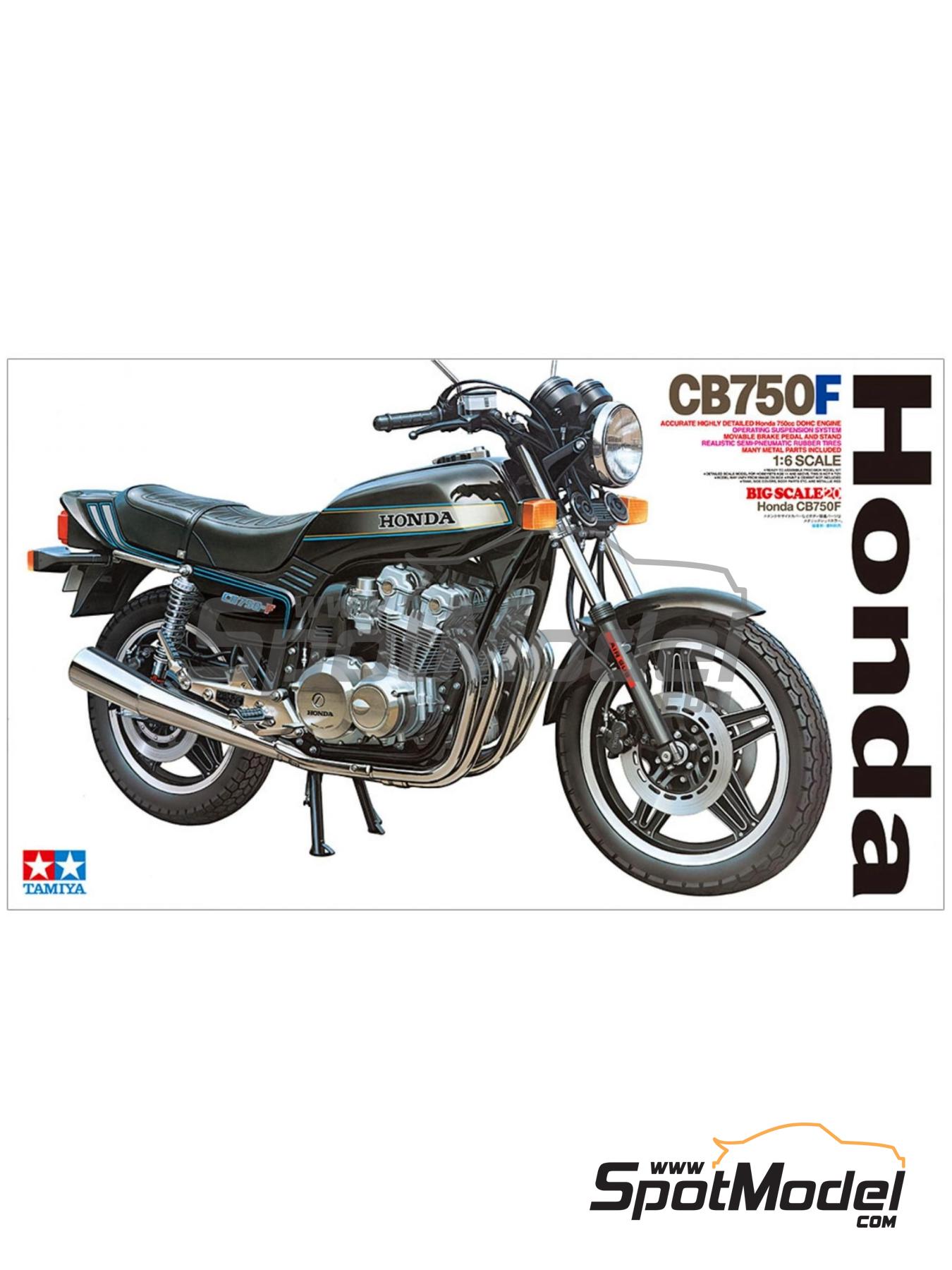 Tamiya 16020: Motorbike scale model kit 1/6 scale - Honda