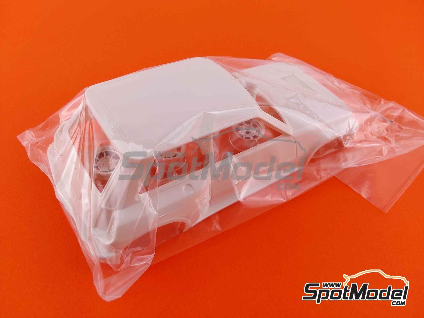 Image 14: Renault 5 Turbo Equipo Galtier Renault Sport patrocinado por Elf - Rally de Monte Carlo - Rallye Automobile de Monte-Carlo 1981 | Maqueta de coche en escala 1/24 fabricado por Tamiya (ref. TAM24027, tambien 24027)