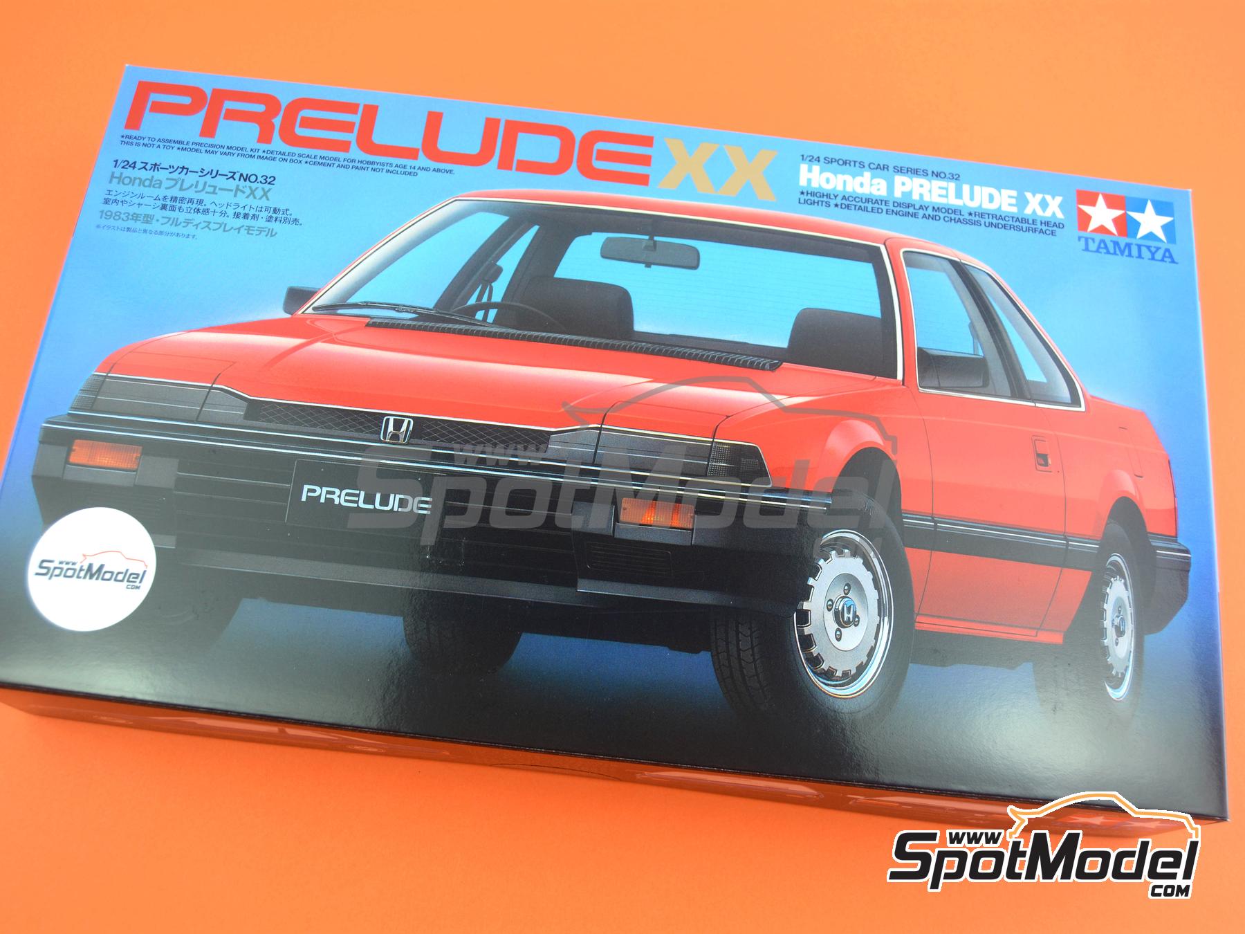 自動車 Tamiya Honda Prelude XX Amazon.com: Tamiya 24032 1/24 Honda Prelude XX Kit : Arts