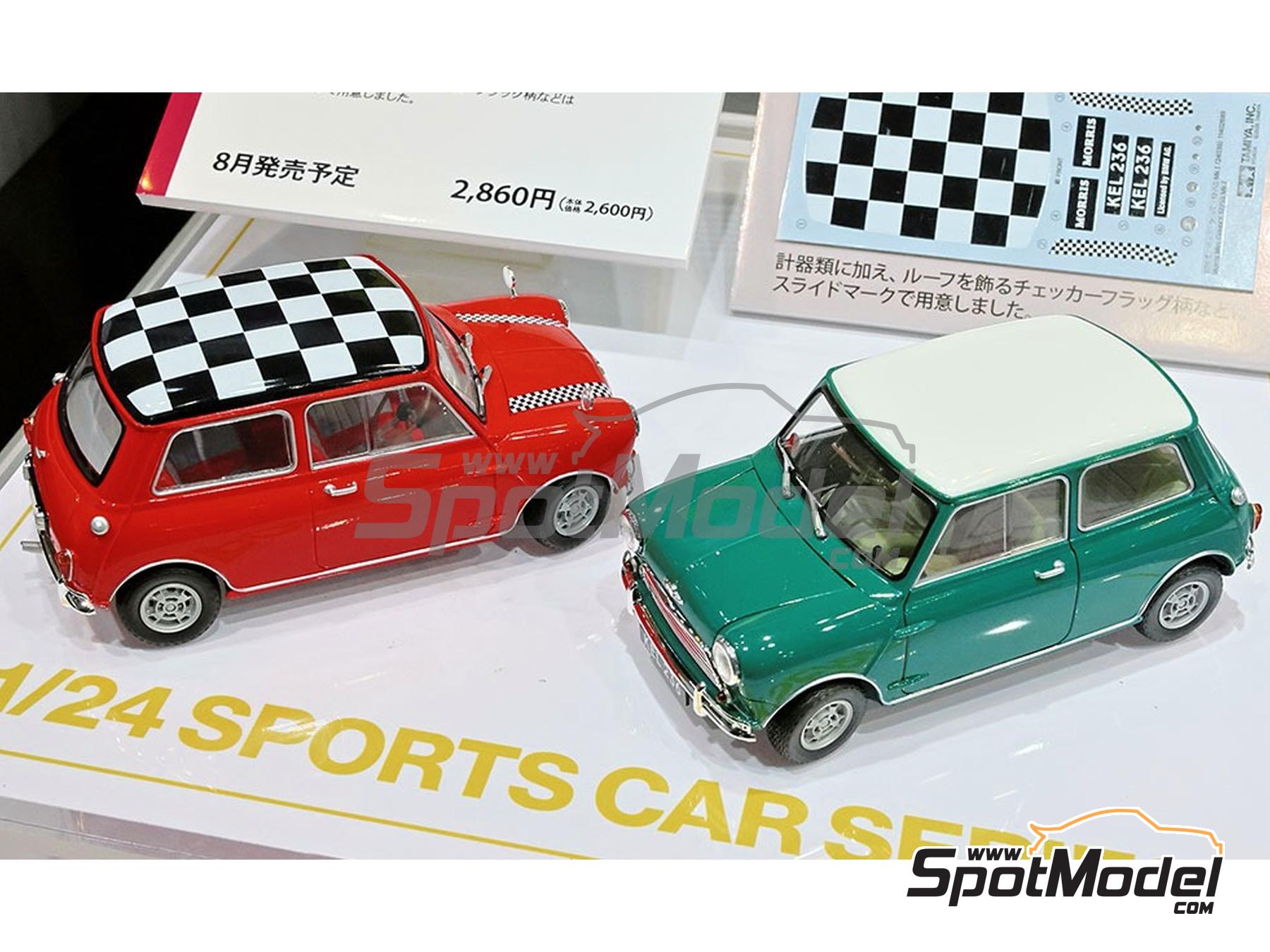 Tamiya 24039: Car scale model kit 1/24 scale - Mini Morris Cooper 