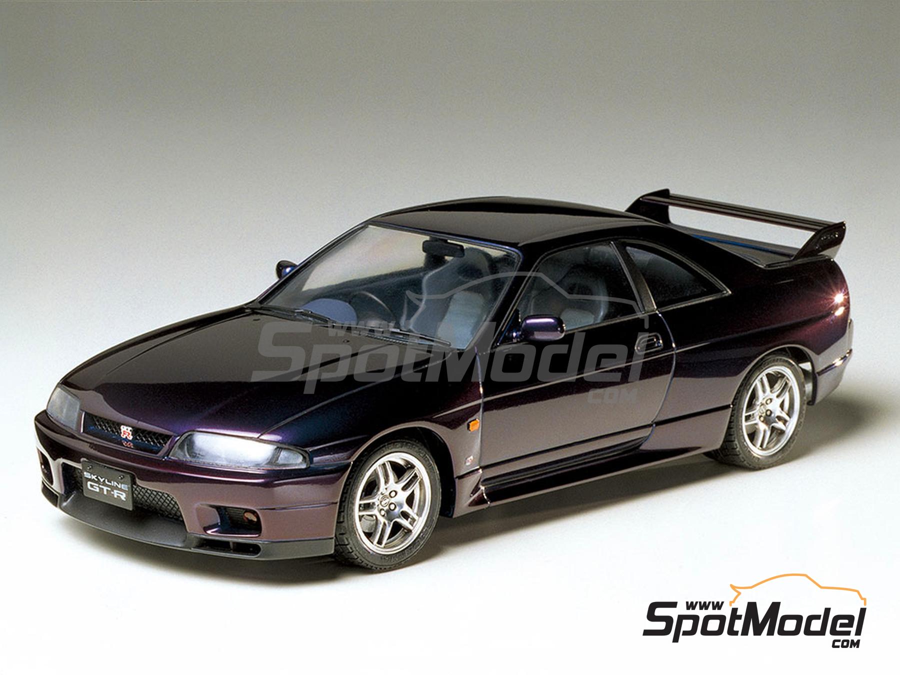 ミニカー Nissan Skyline GT-R R33 V-Spec II 1/24 Tamiya 24145: Car scale model kit 1/24 scale - Nissan