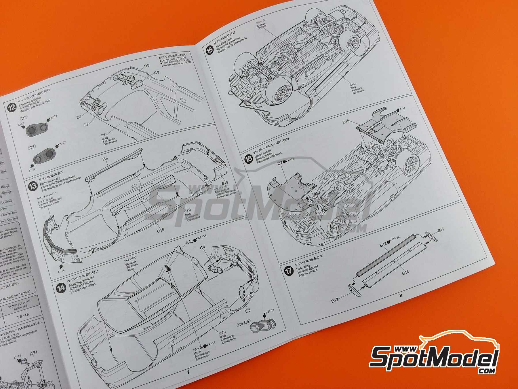 Tamiya 24210: Car scale model kit 1/24 scale - Nissan Skyline GT-R