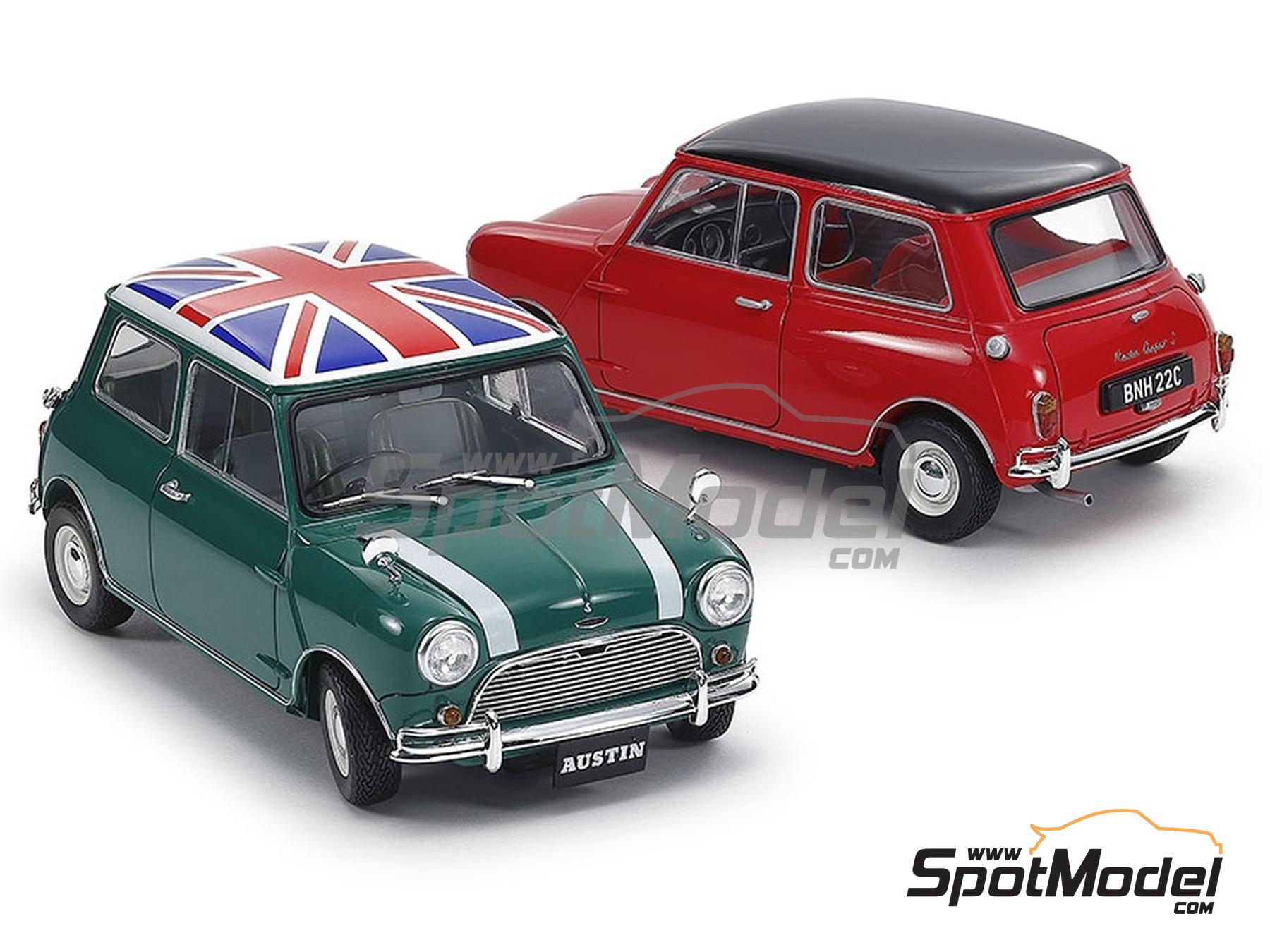 Tamiya 24235: Car scale model kit 1/24 scale - Austin Mini Cooper 1275S ...