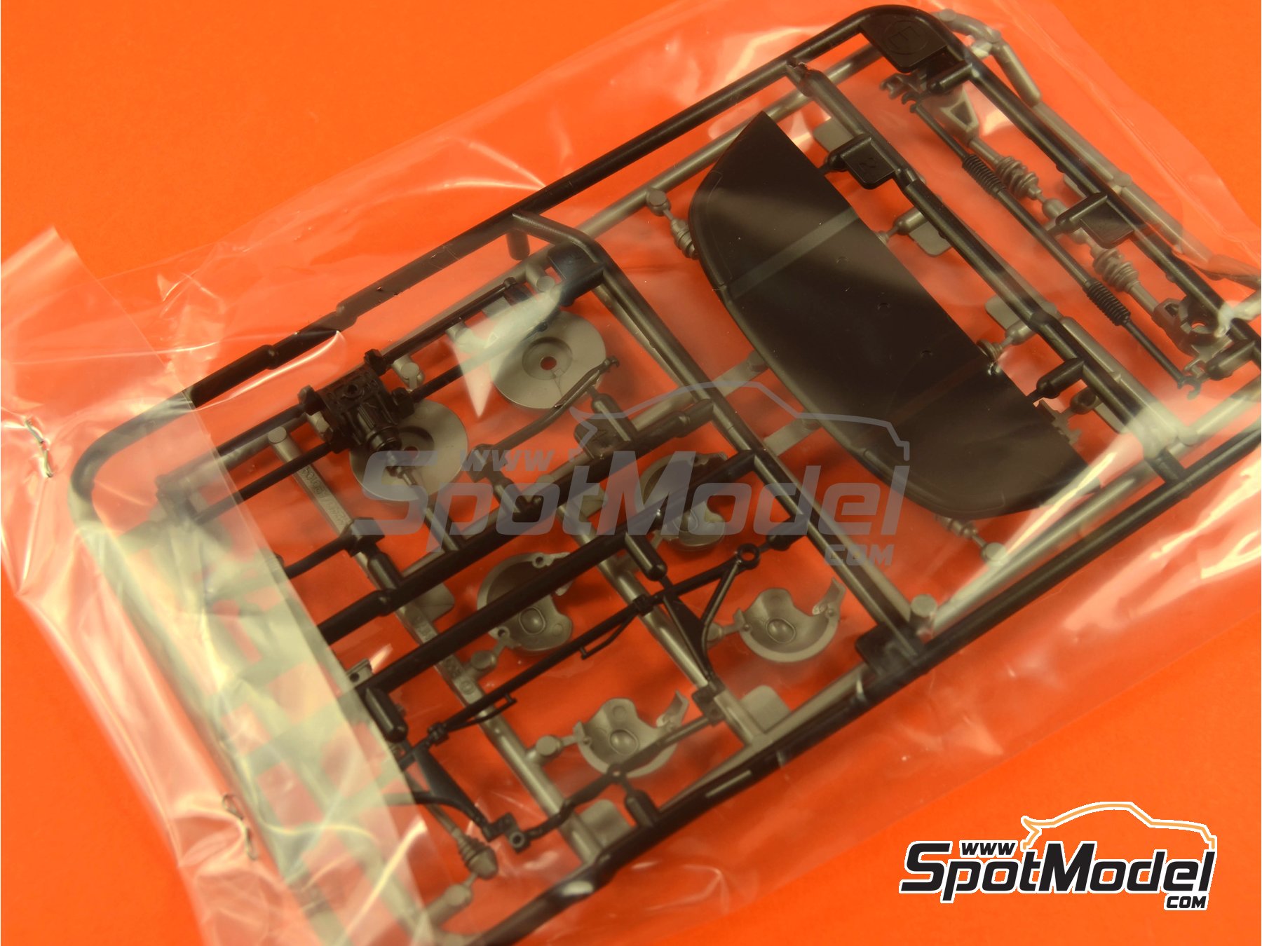 Image 10: Subaru Impreza WRC Subaru World Rally Team - Monte Carlo Rally - Rallye Automobile de Monte-Carlo 2001 | Car scale model kit in 1/24 scale manufactured by Tamiya (ref.&nbsp;TAM24240, also 4950344992263 and 24240)