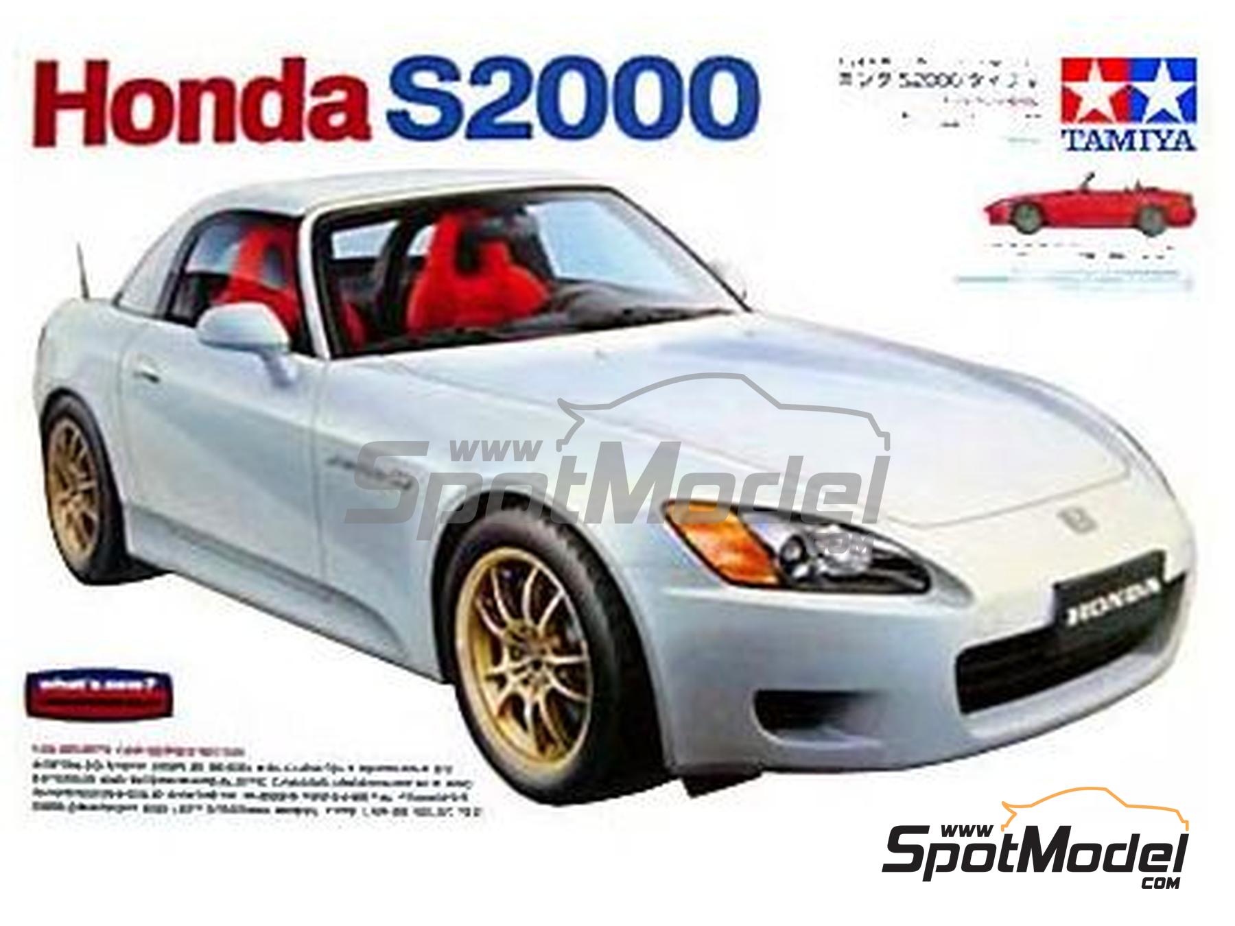Image 1: Honda S2000 | Car scale model kit in 1/24 scale manufactured by Tamiya (ref.&nbsp;TAM24245, also 4950344242450 and 24245)