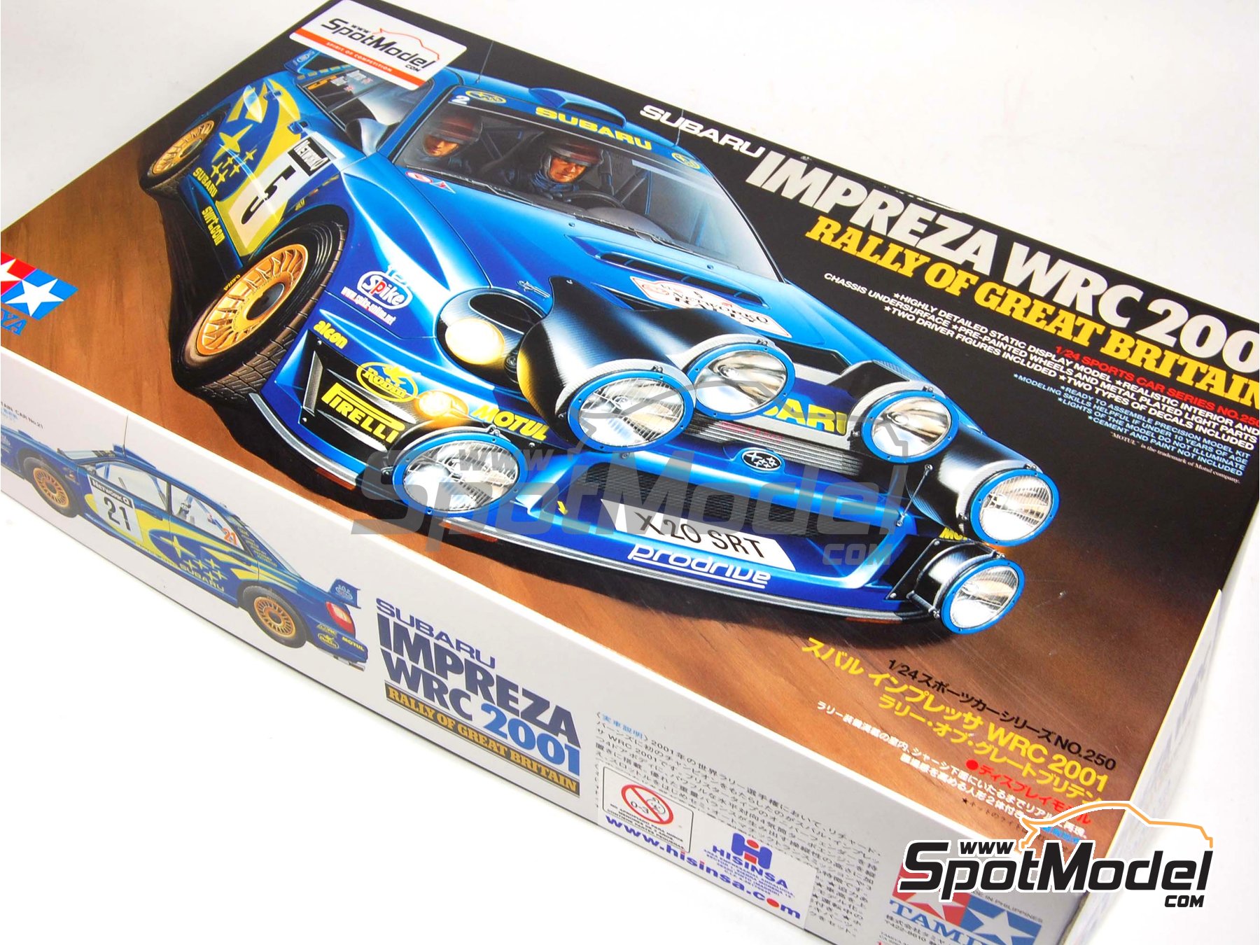 990円 ○日本正規品○ タミヤ 24250 1 24 スバル インプレッサ WRC 2001 ラリー