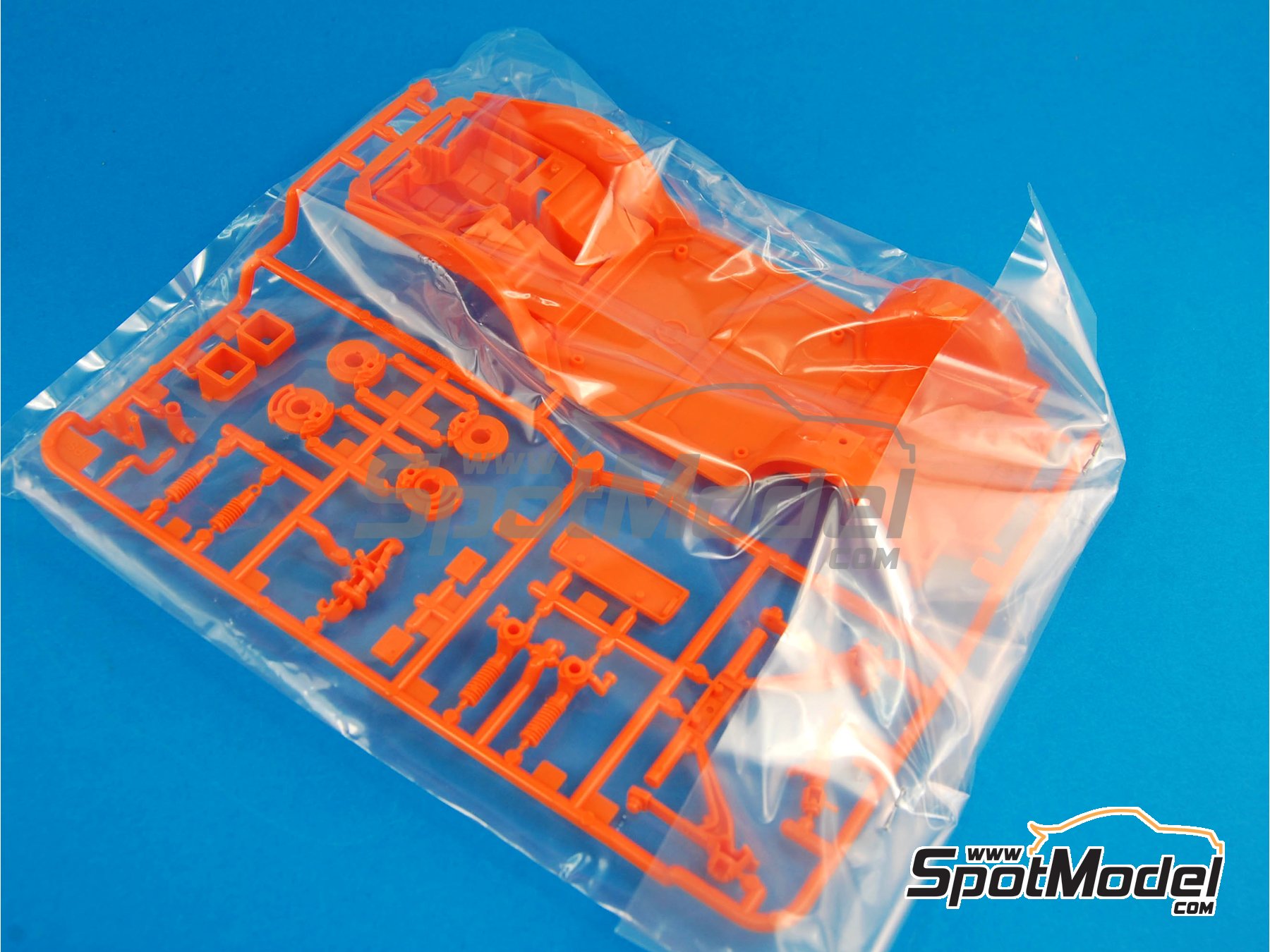 Image 1: Porsche 934 Turbo RSR Group 4: Sprue B | Spare part in 1/24 scale manufactured by Tamiya (ref.&nbsp;TAM24328-SPRUE-B, also 24328-SPRUE-B)