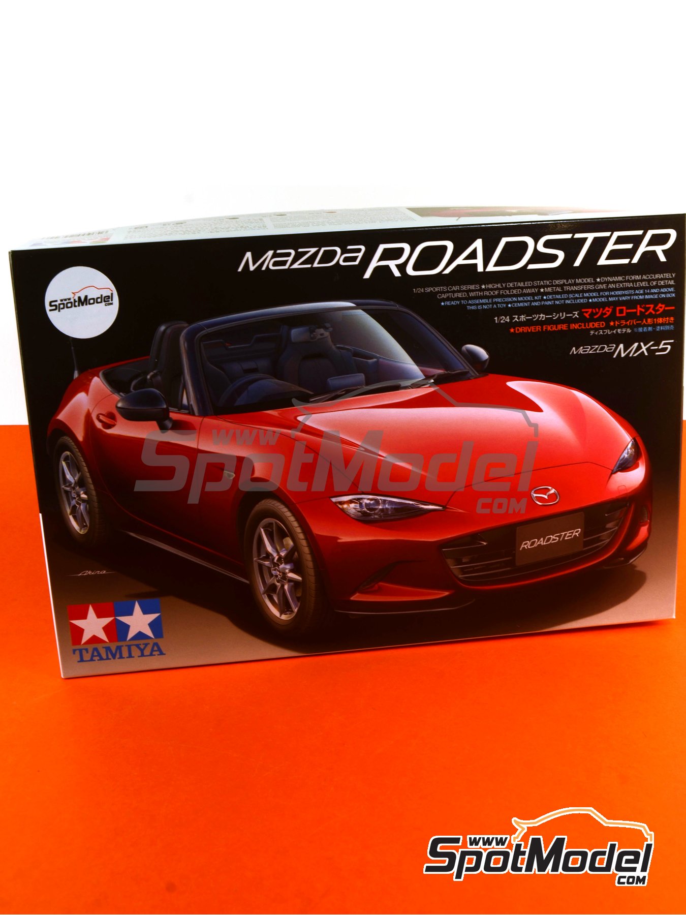 Mazda mx-5 roadster 2016 rojo maqueta de coche 1:43 Ixo Models 