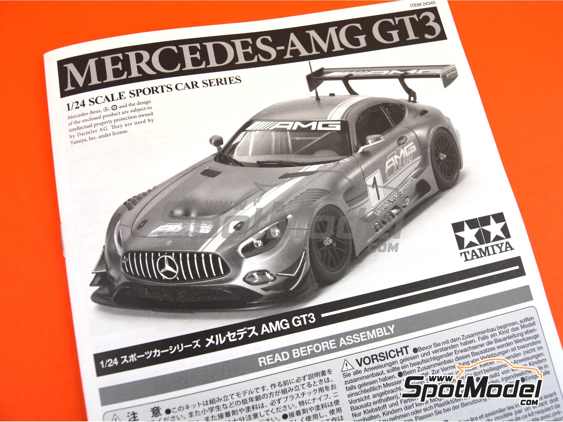 Tamiya 1/24 Mercedes-AMG GT4 