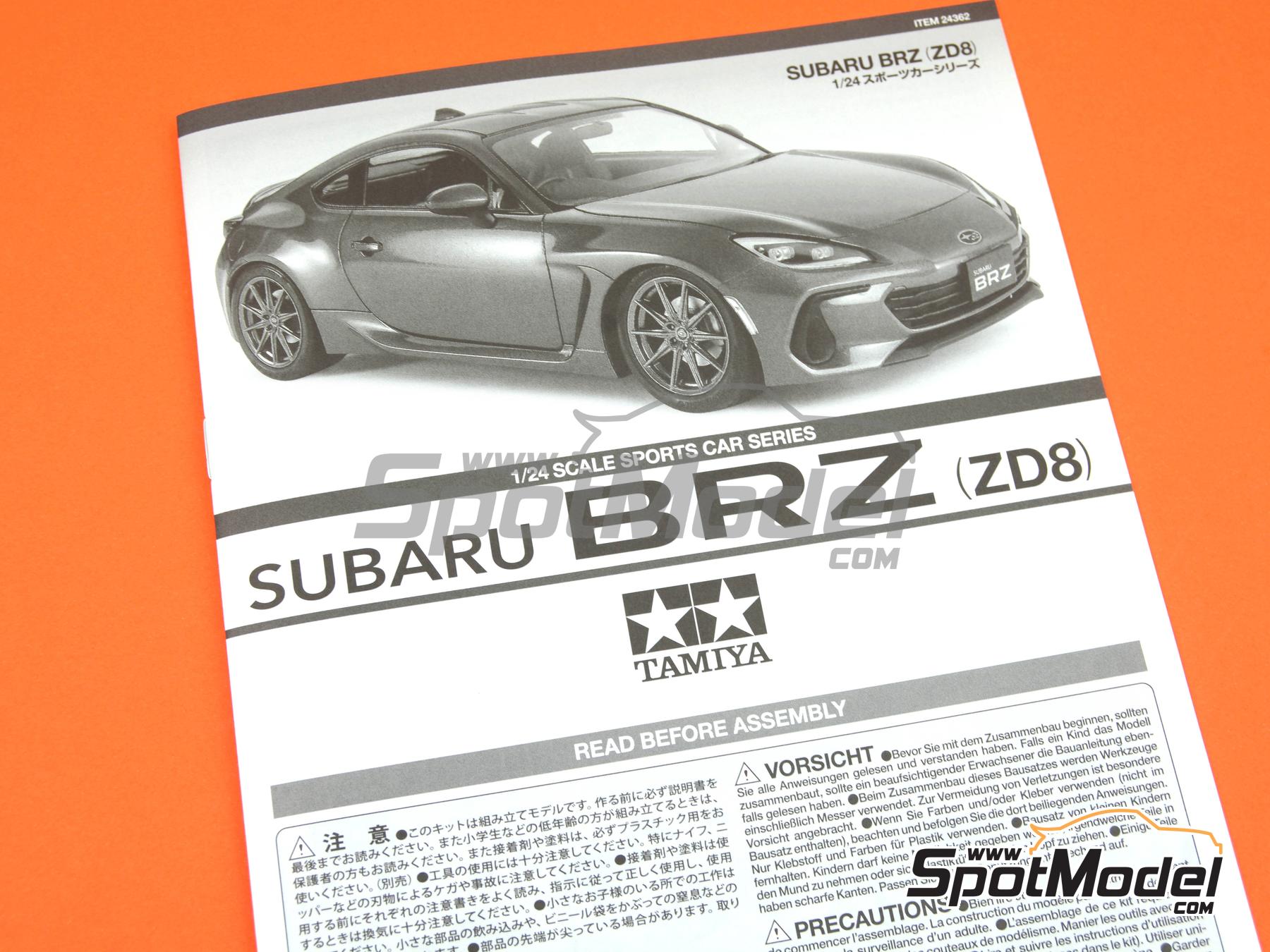 Tamiya 24362 - 1/24 Subaru BRZ (ZD8)