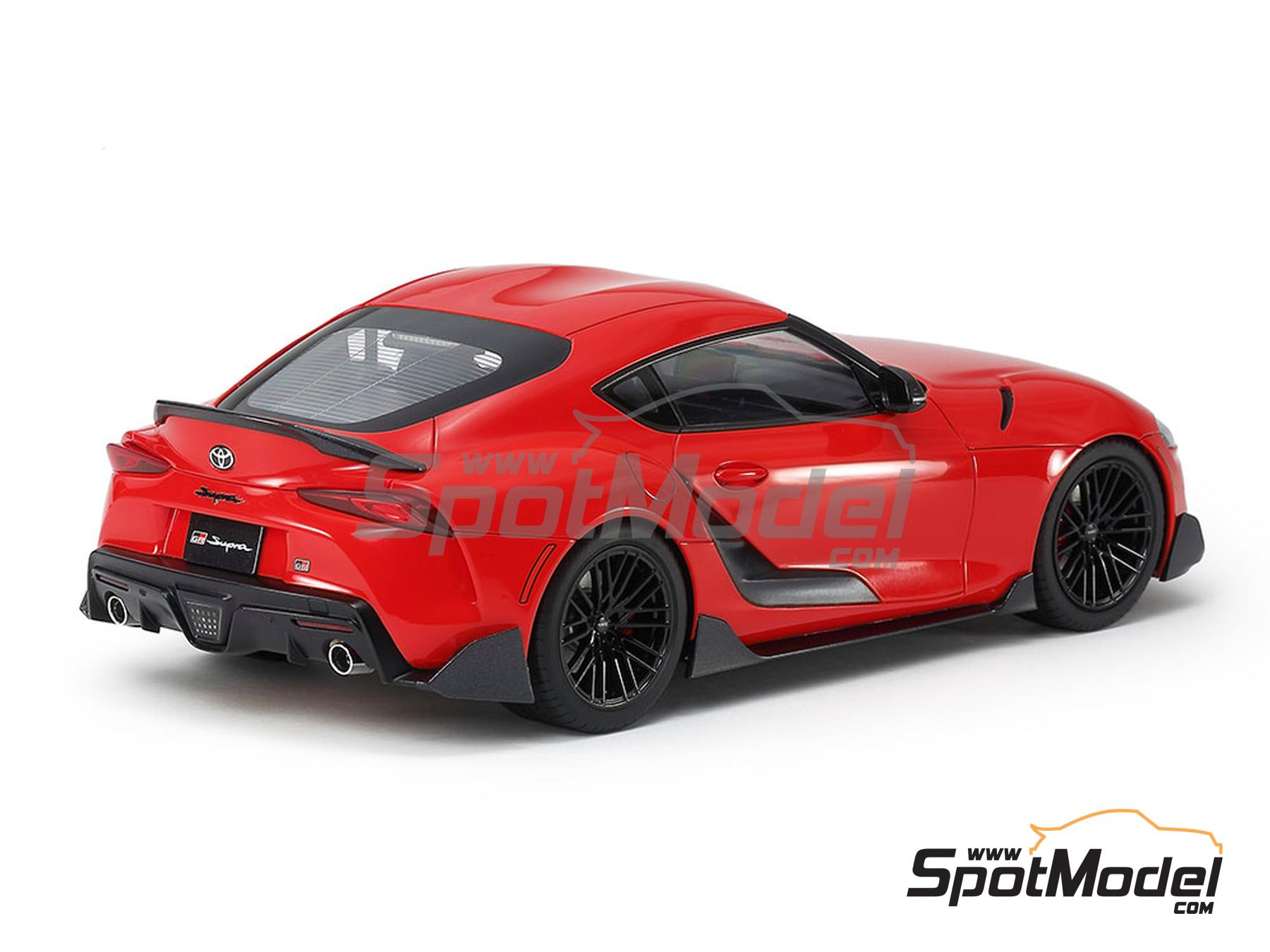 Image 24: Toyota GR Supra Custom | Car scale model kit in 1/24 scale manufactured by Tamiya (ref.&nbsp;TAM24371, also 4950344243716 and 24371)